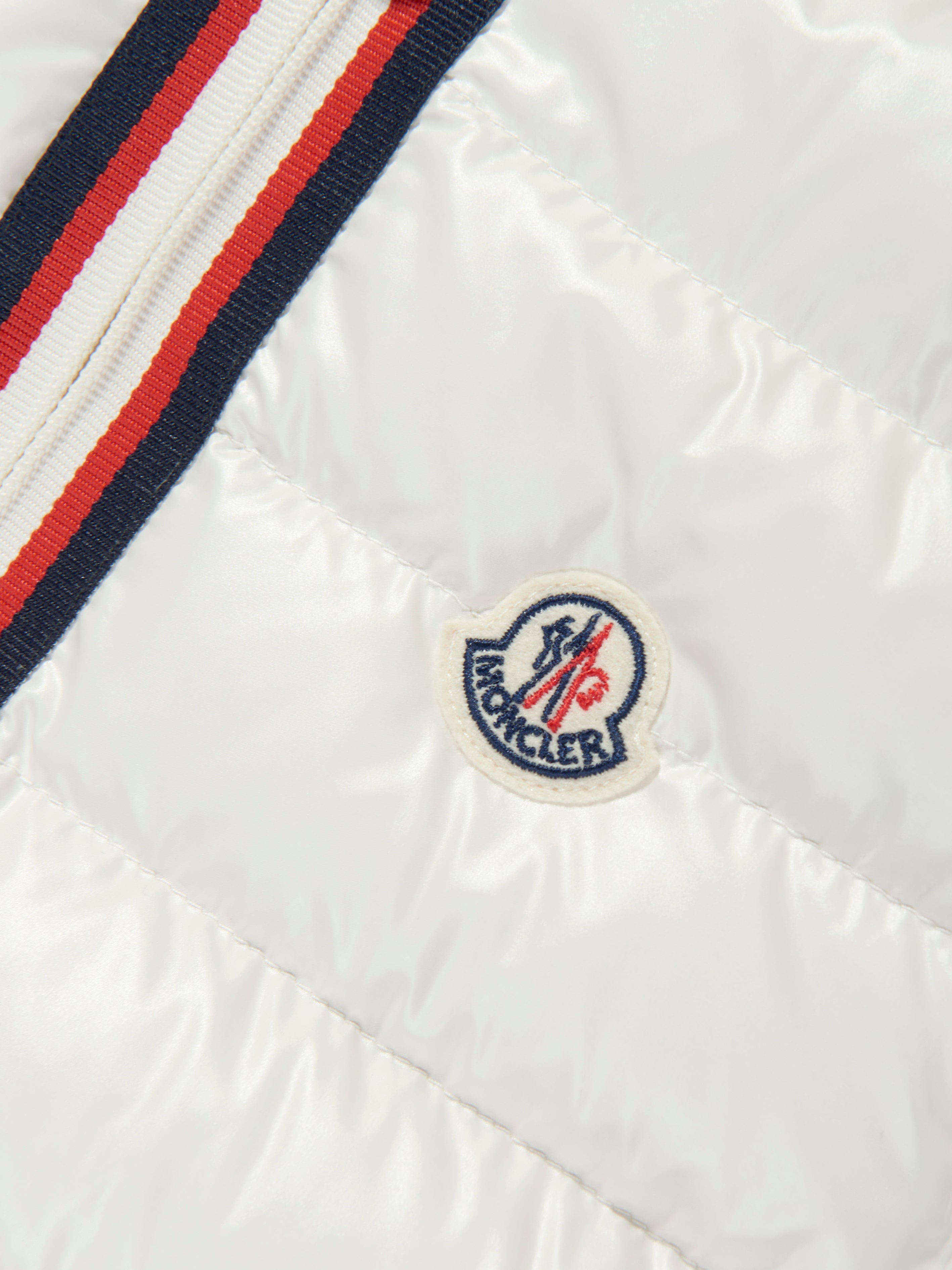 Moncler Enfant Boys Down Padded Dorcas Gilet in ivory