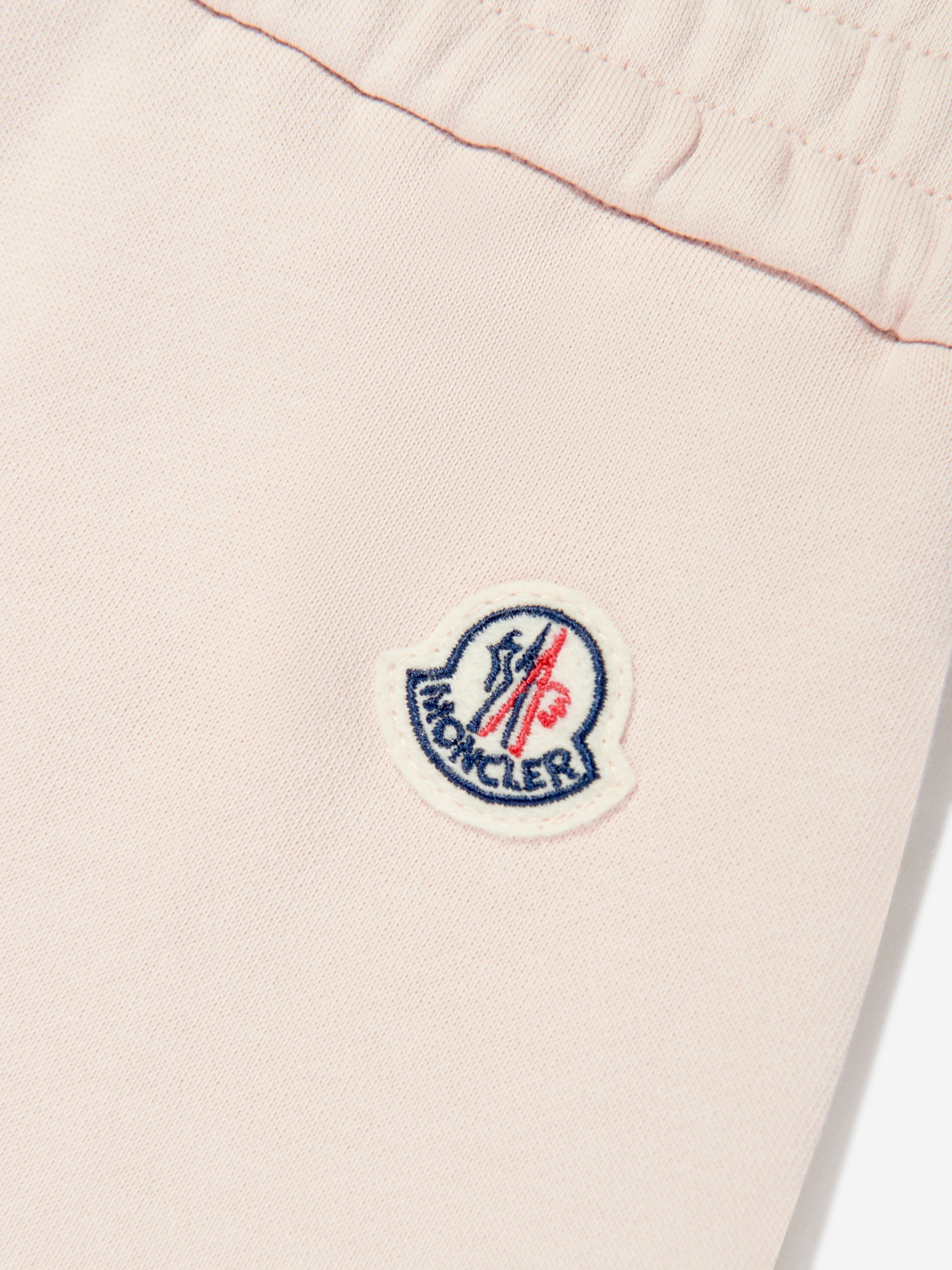 Moncler Enfant Girls Branded Joggers in Pink