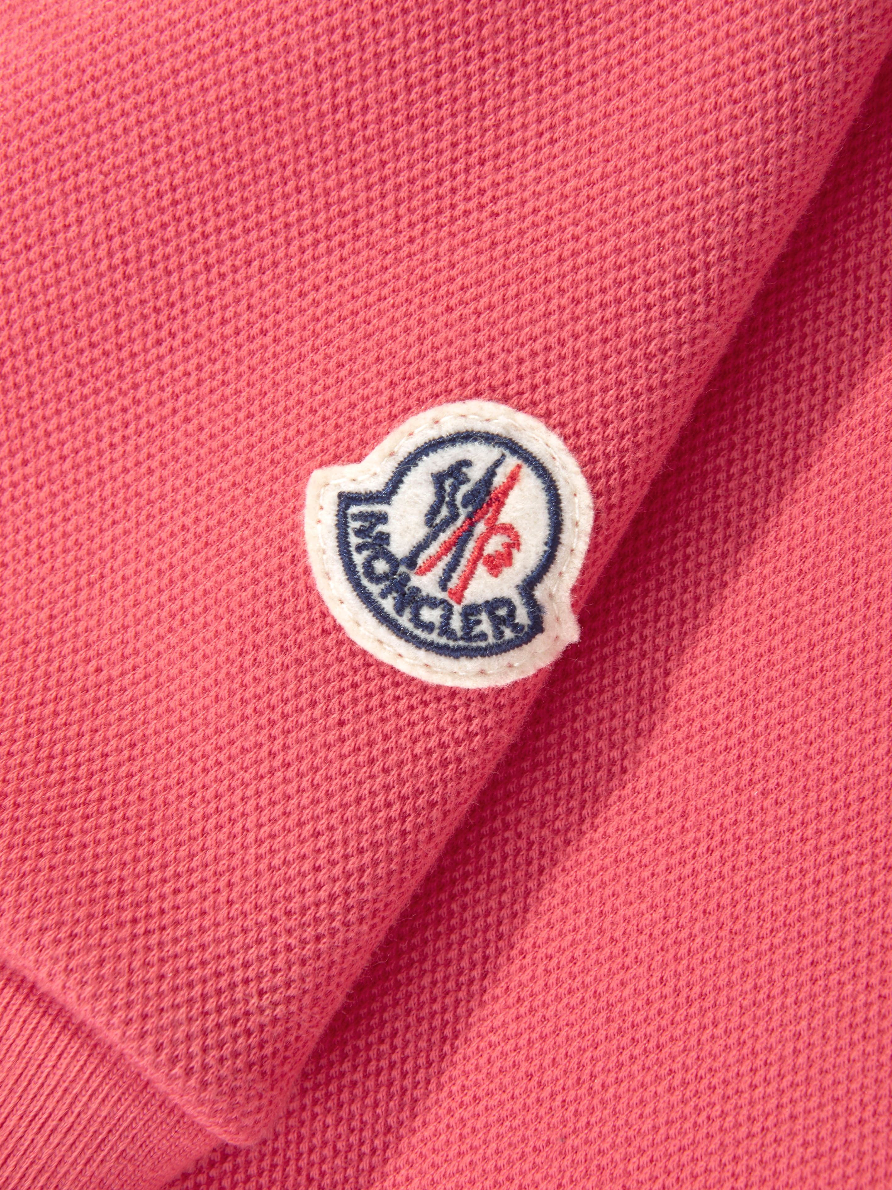 Moncler Enfant Girls Zip Up Dress in Red