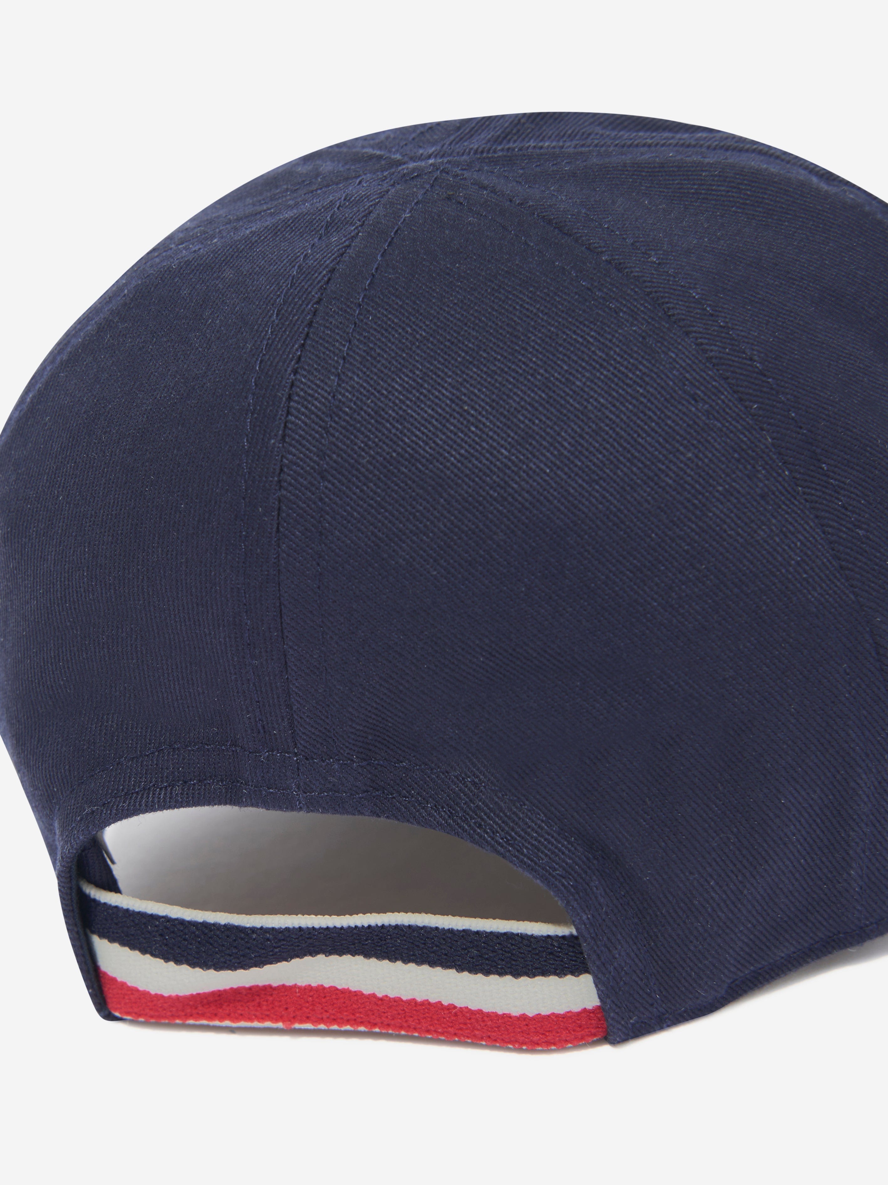 Moncler Enfant Baby Boys Logo Cap in Navy