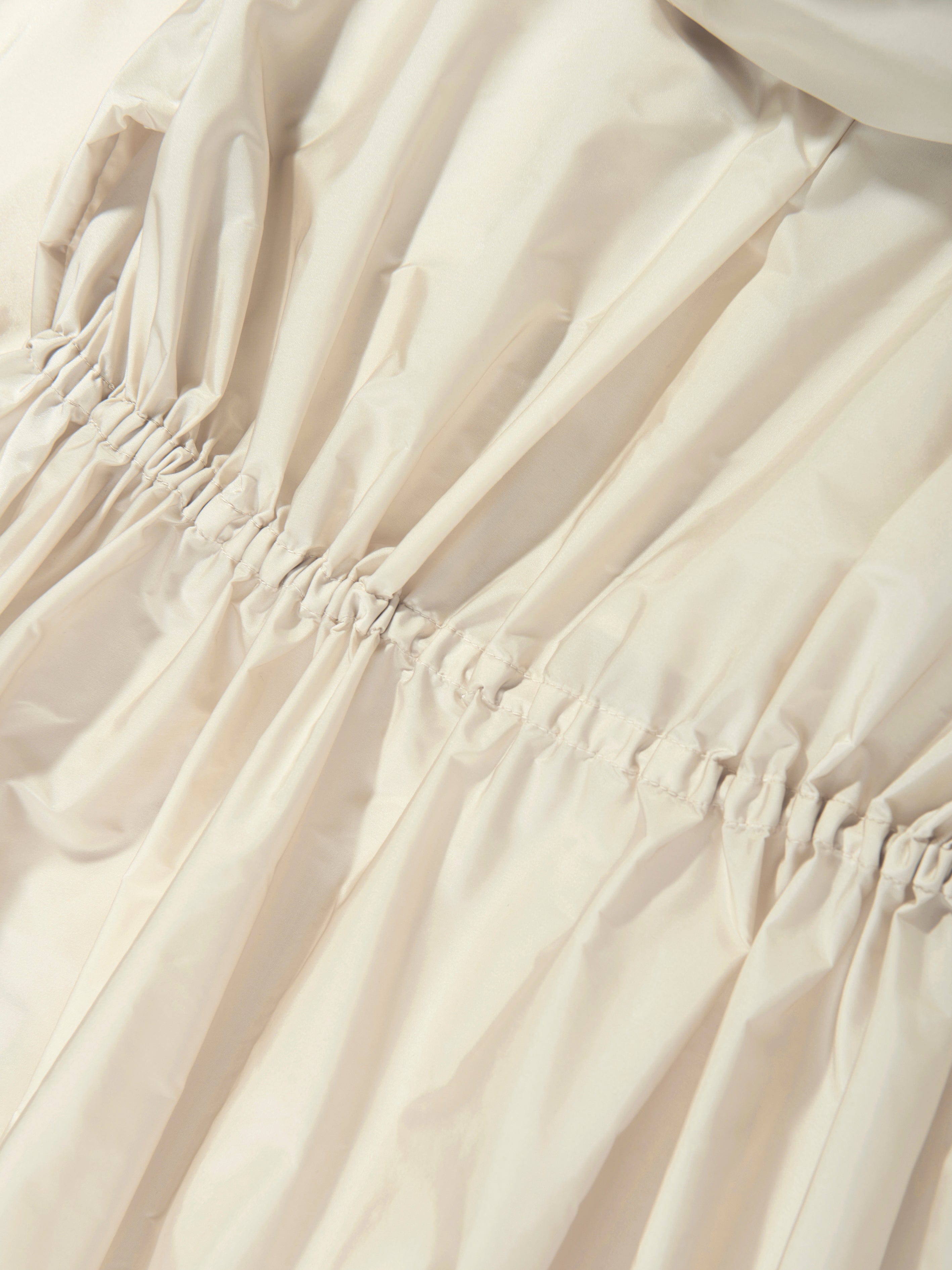 Moncler Enfant Girls Bessie Long Parka in Beige