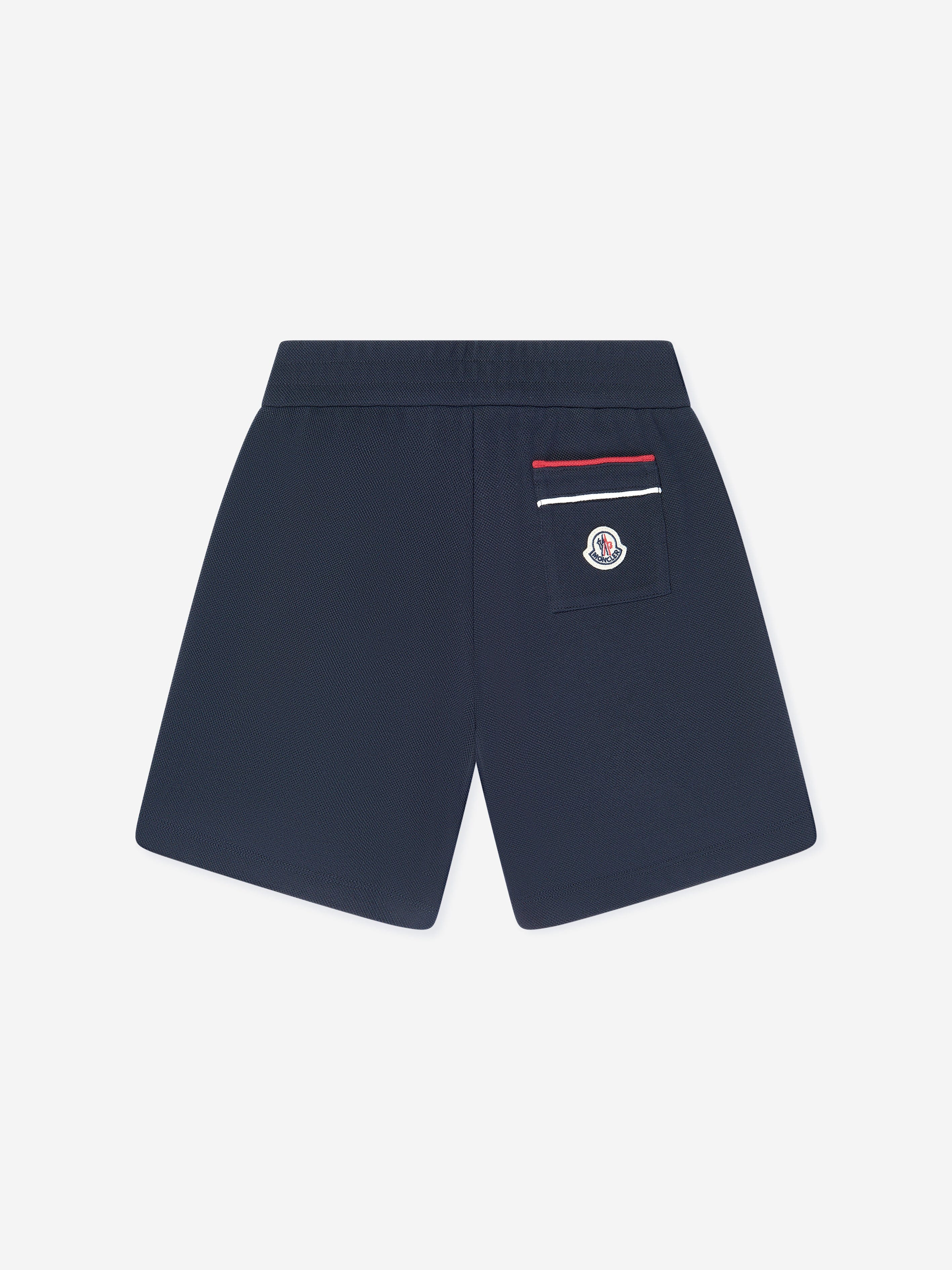 Moncler Enfant Boys Jersey Shorts in Navy