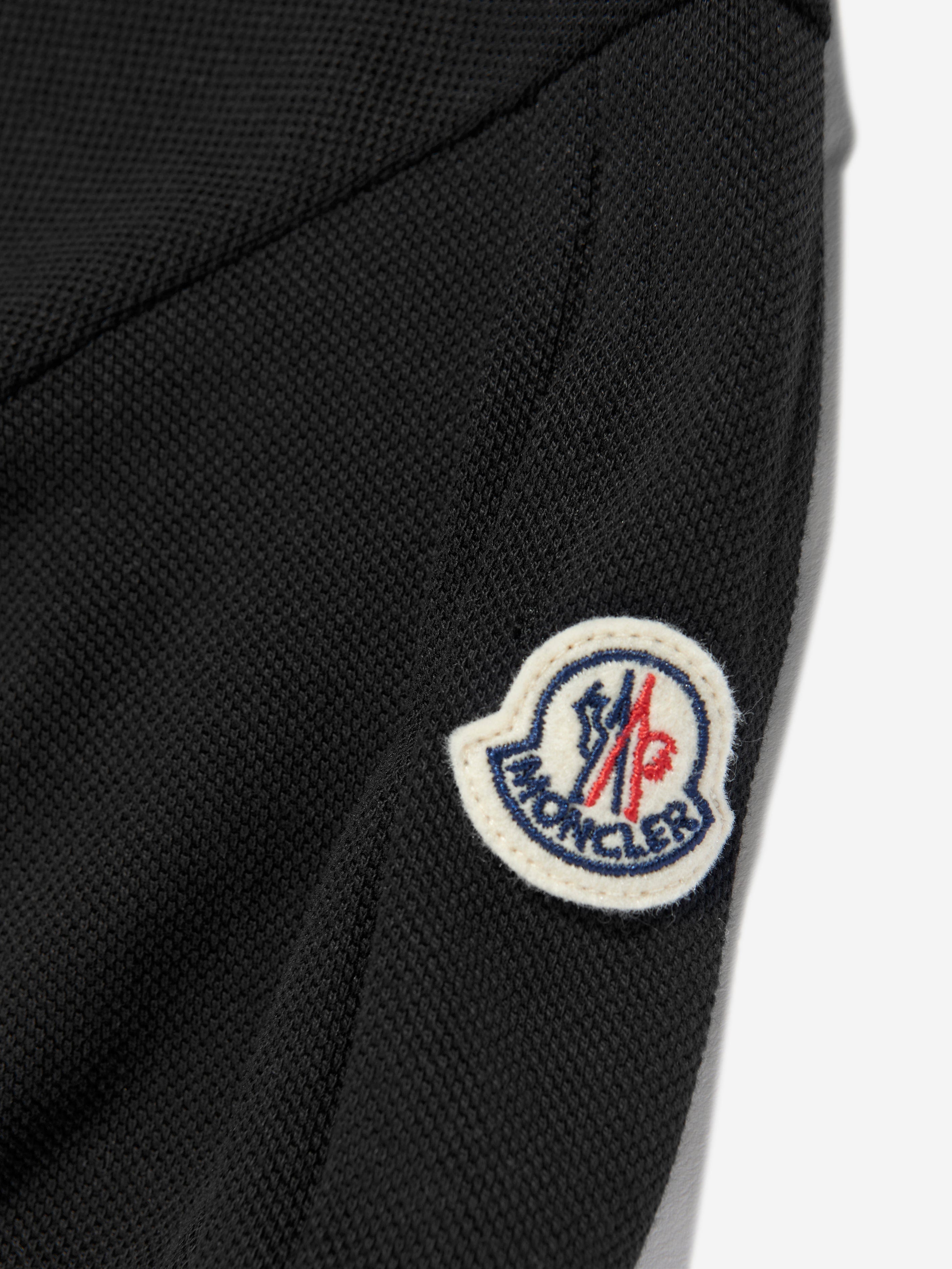 Moncler Enfant Girls Cotton Dress in Black