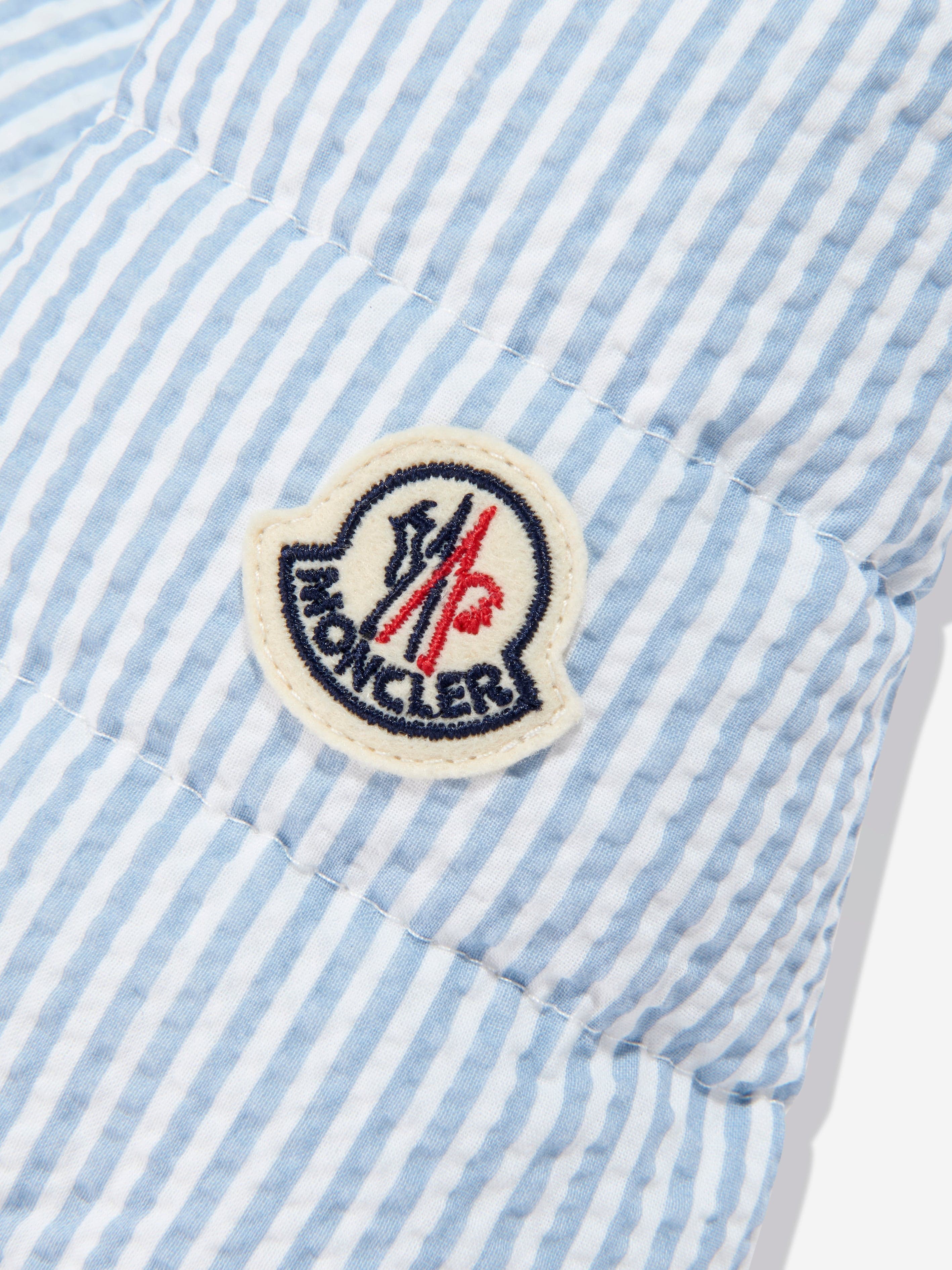 Moncler Enfant Baby Boys Down Padded Haluk Jacket in Blue