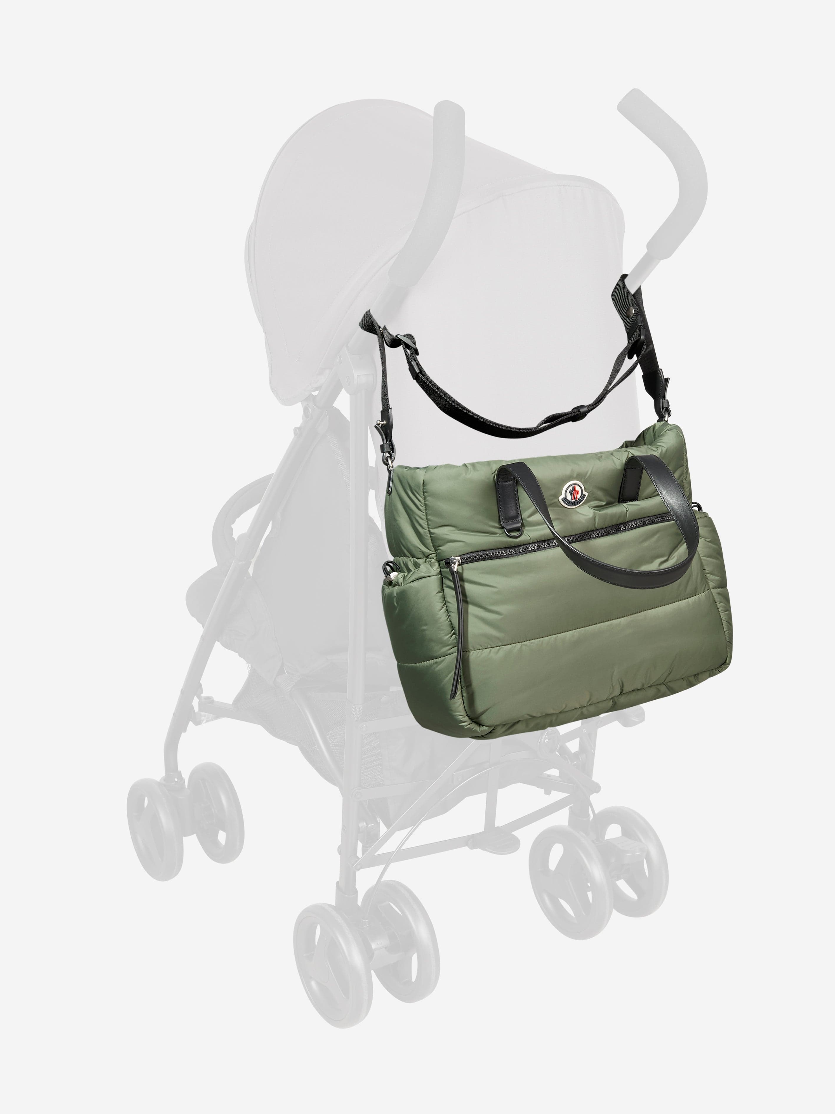 Moncler Enfant Baby New Mommy Tote Changing Bag in Green (38cm)