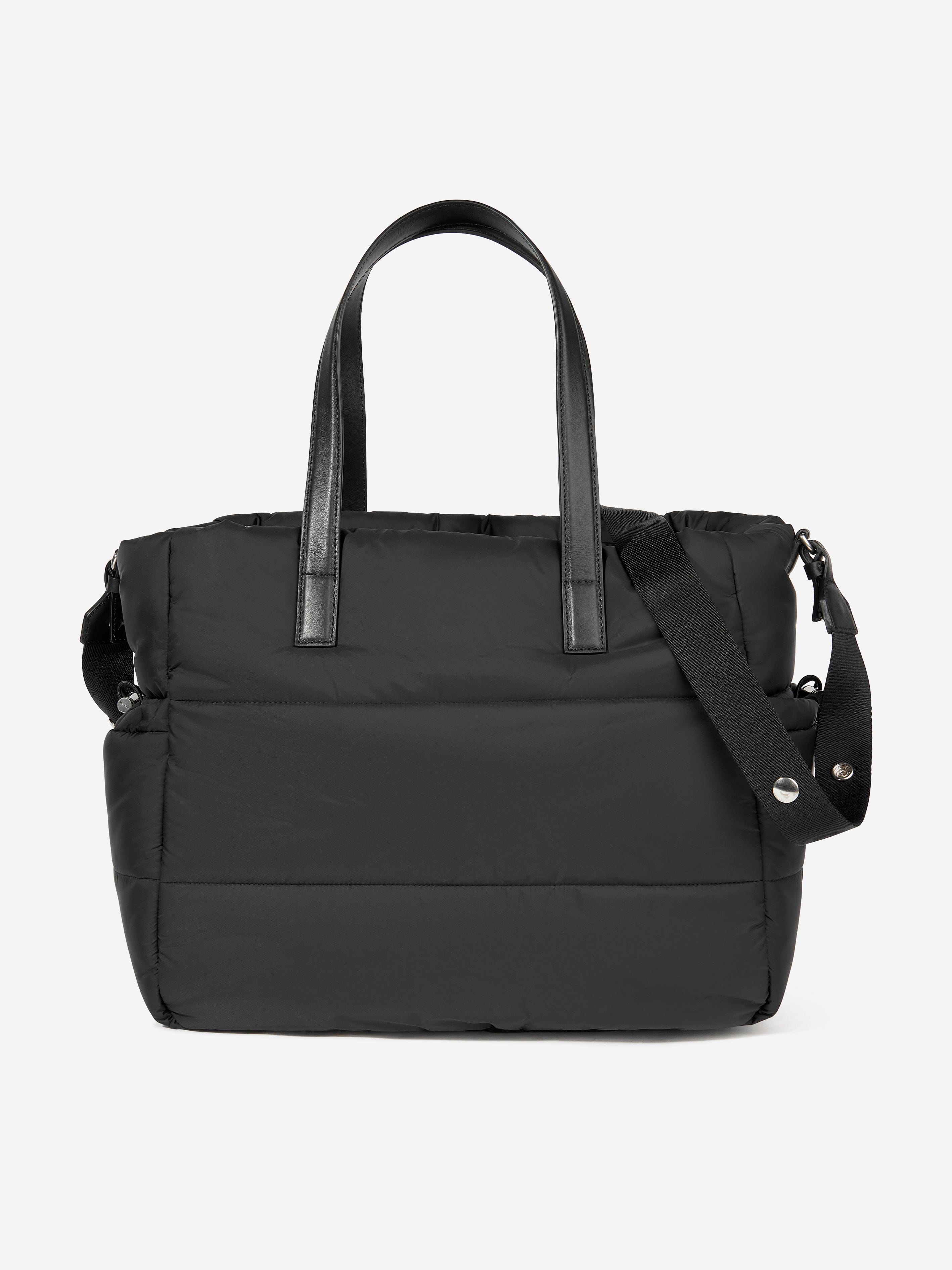 Moncler Enfant Baby New Mommy Tote Changing Bag in Black (38cm)