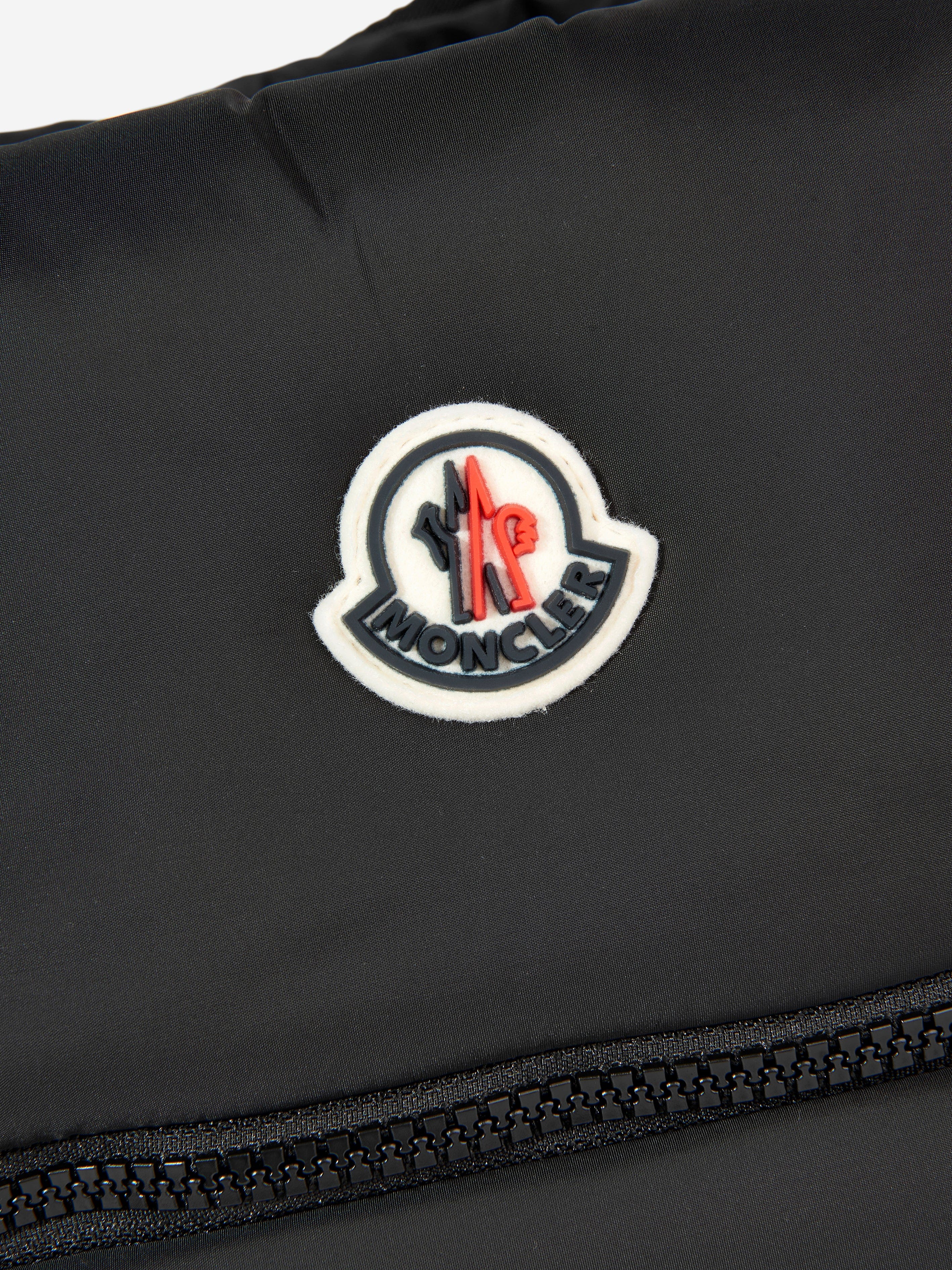 Moncler Enfant Baby New Mommy Tote Changing Bag in Black (38cm)