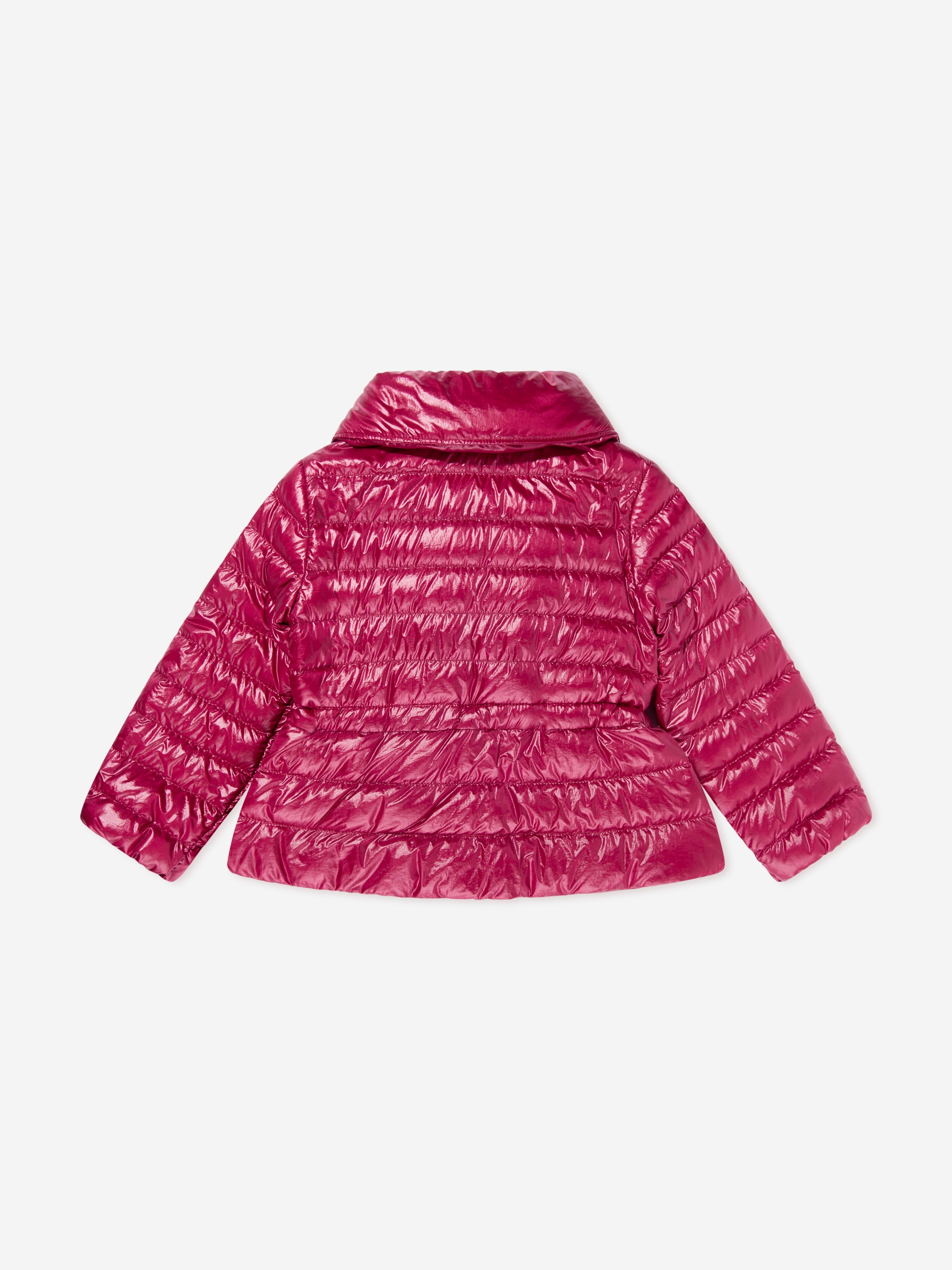Moncler Enfant Girls Down Padded Fem Jacket in Pink