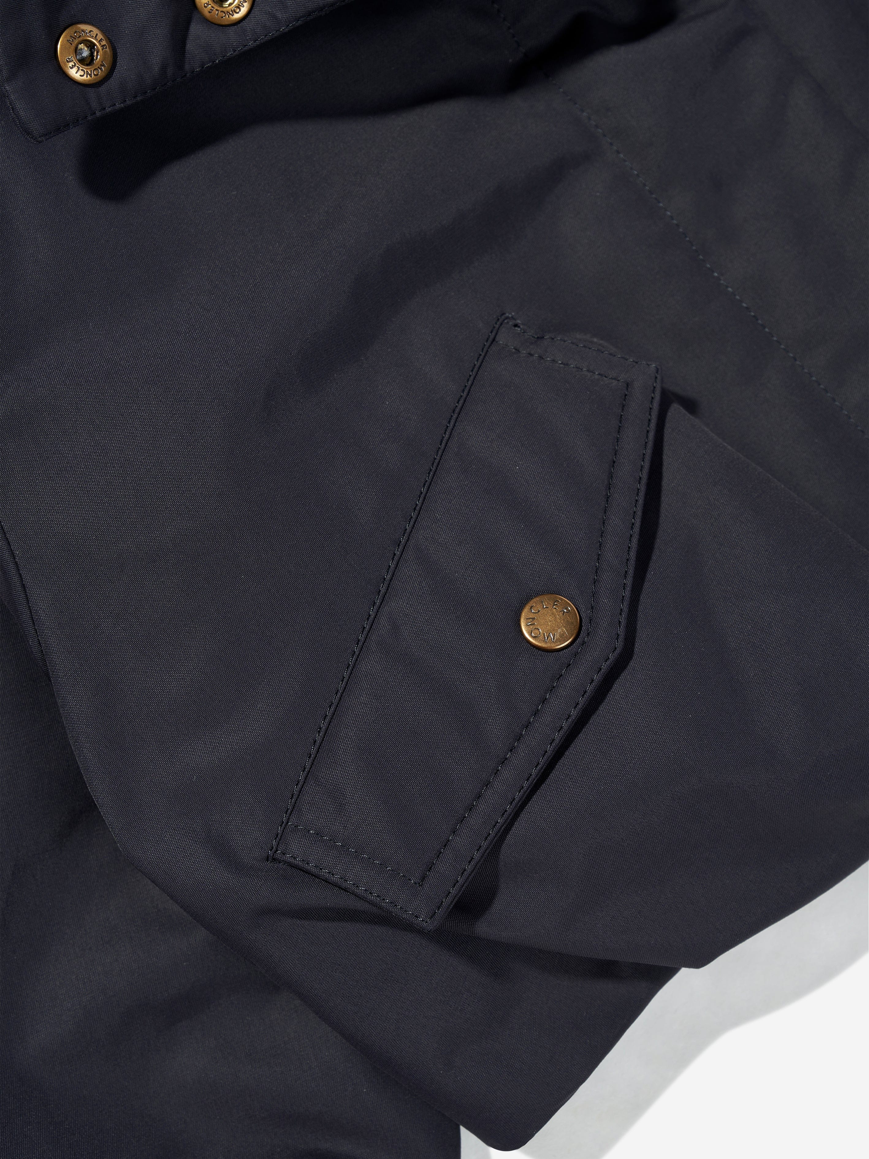 Moncler Enfant Girls Eucalyptus Jacket in Navy