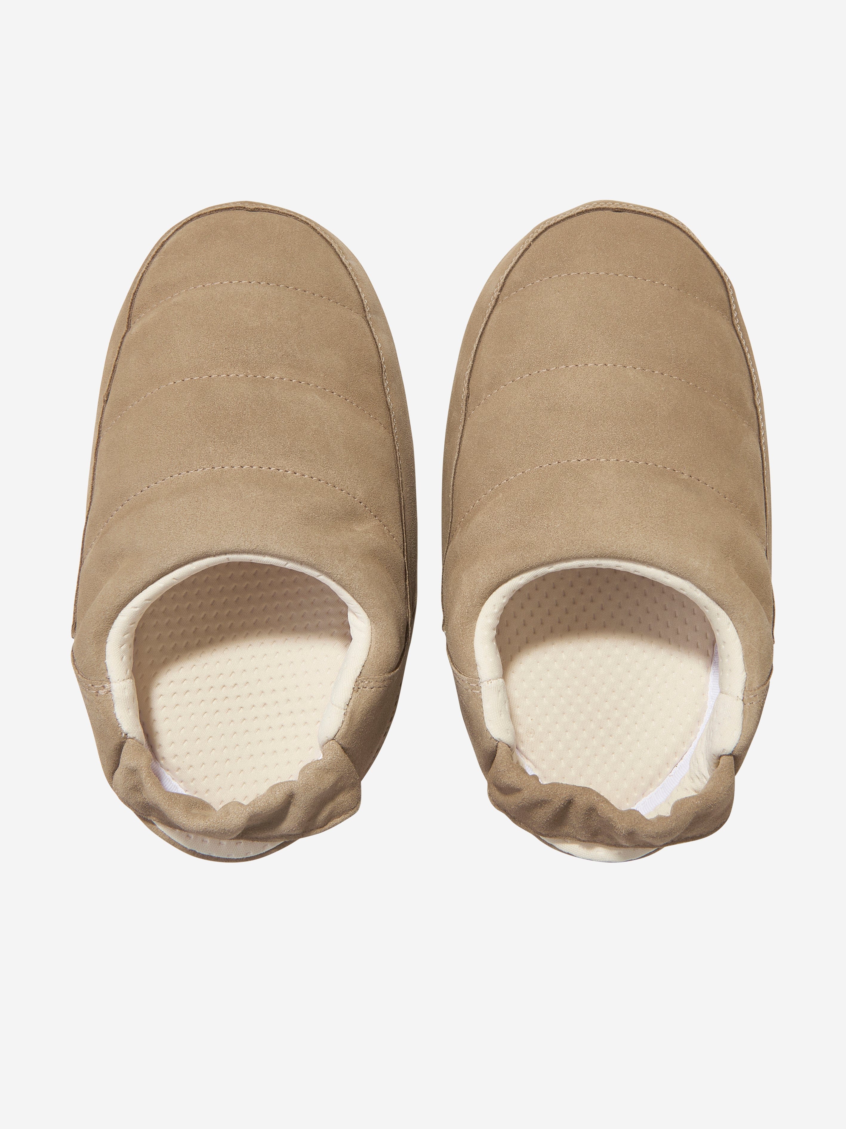 Moon Boot Kids Suede Sandals in Beige