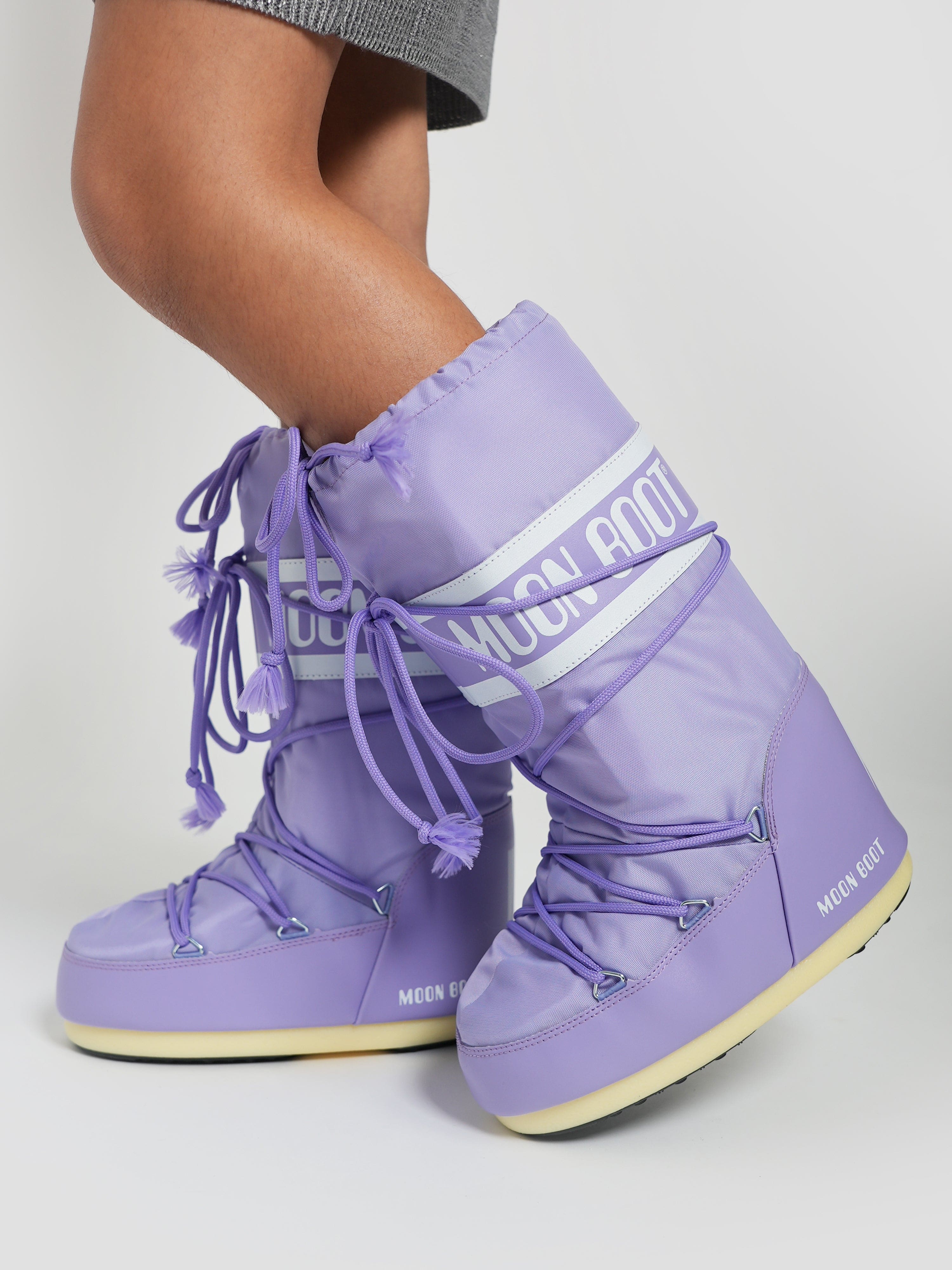 Moon Boot Girls Icon Boots in Purple