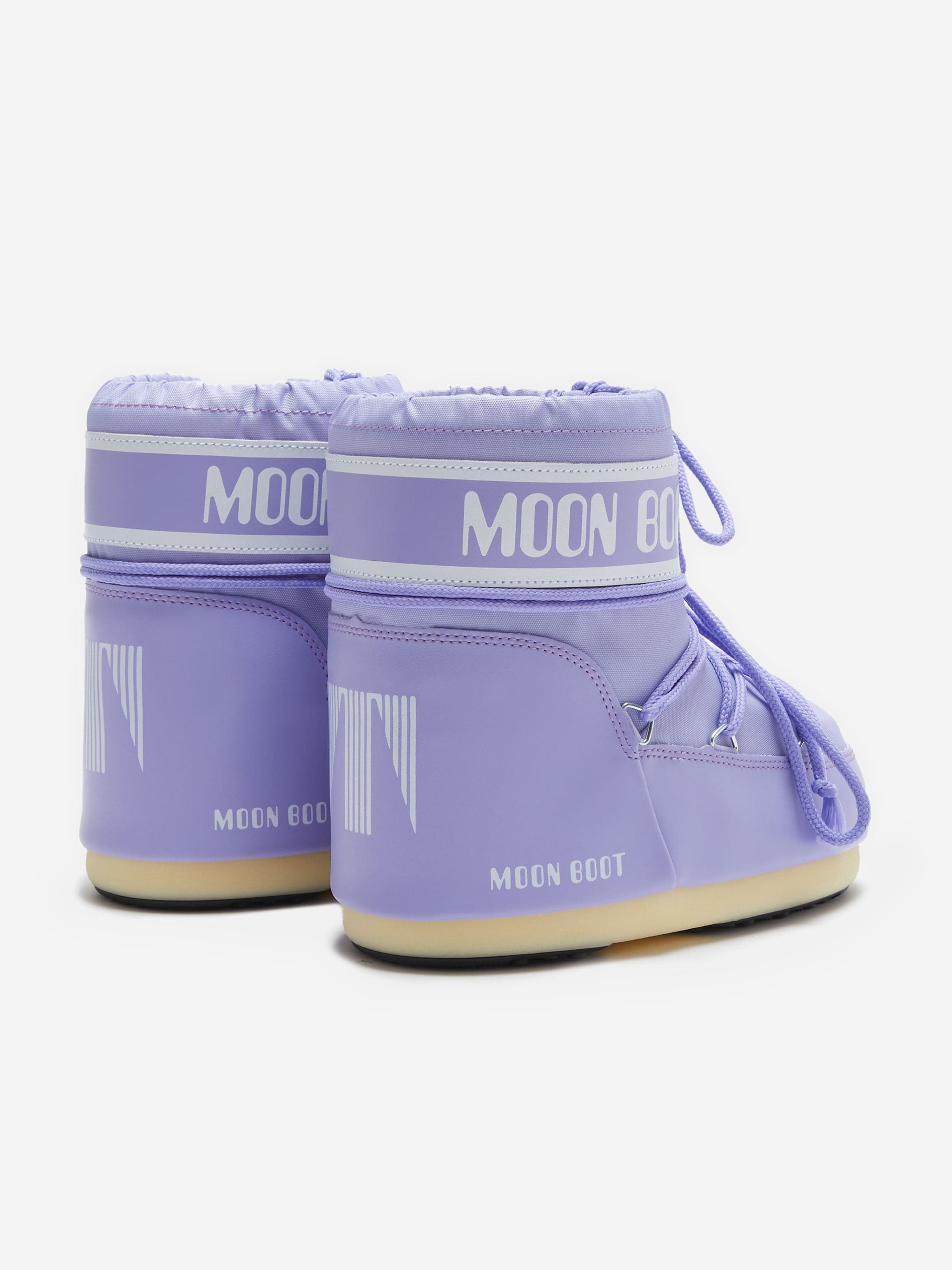 Moon Boot Girls Icon Low Boots in Purple