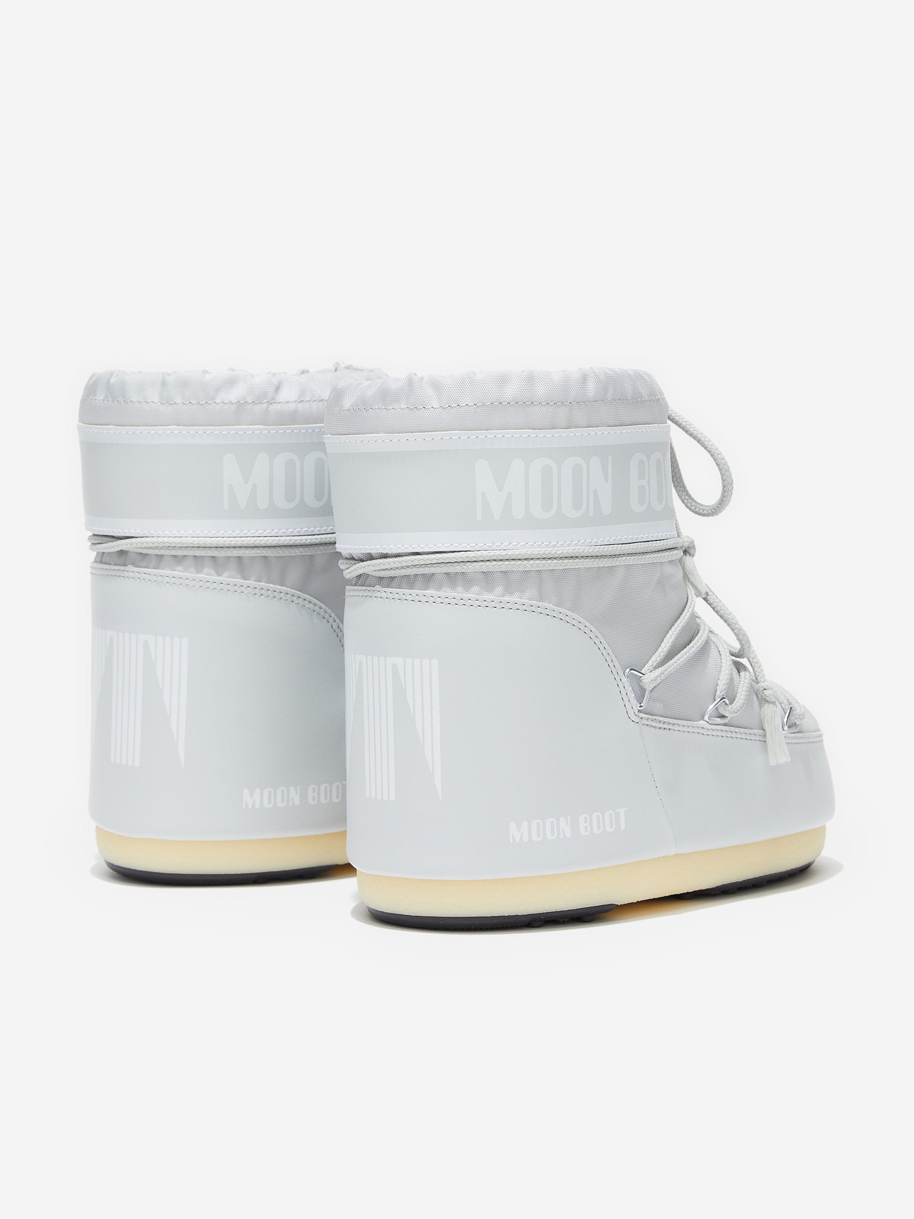 Moon Boot Kids Icon Low Boots in Grey