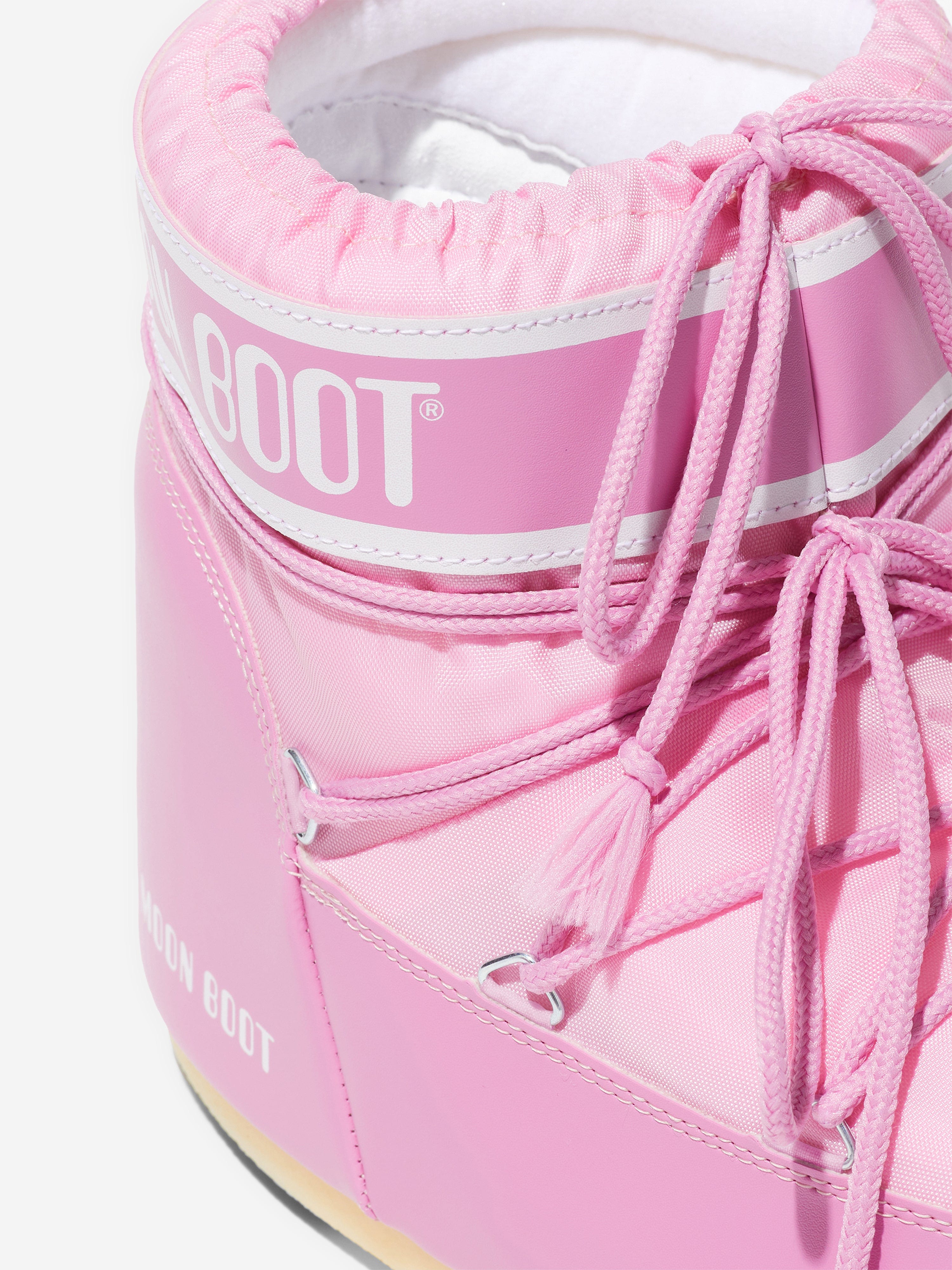 Moon Boot Girls Icon Low Boots in Pink