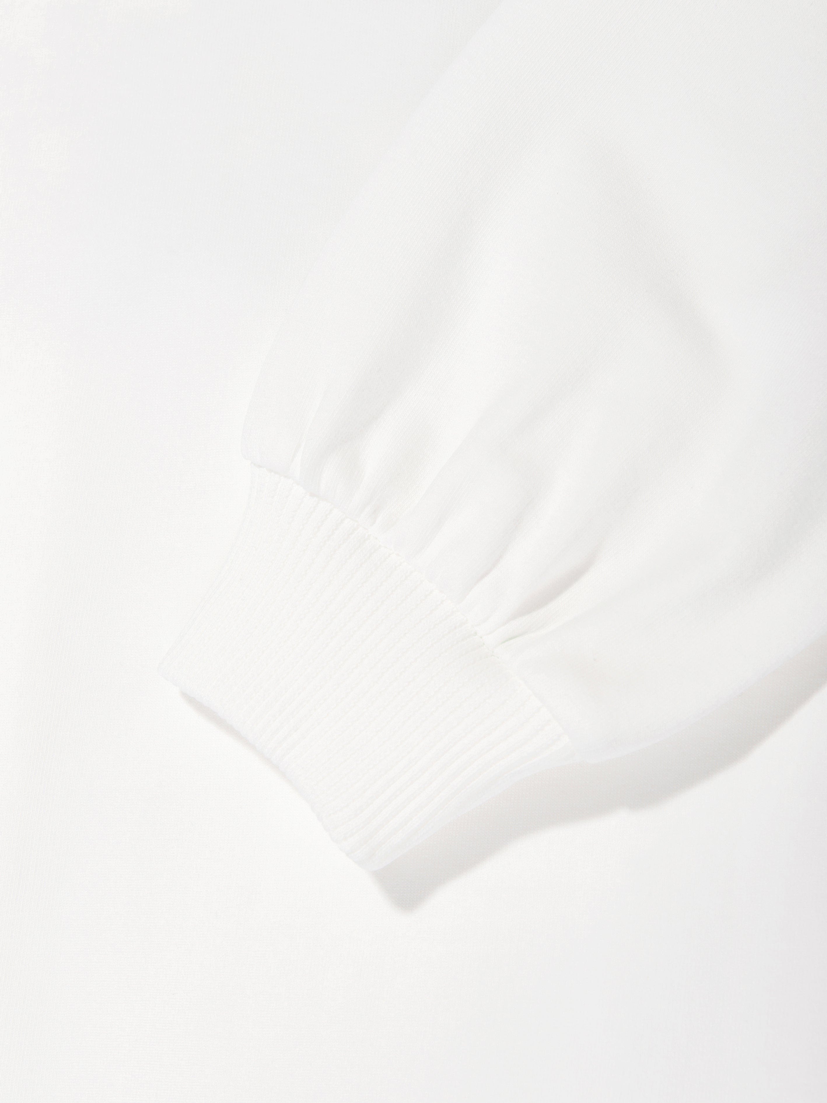 Moschino Girls Bow Heart Sweater Dress Ivory