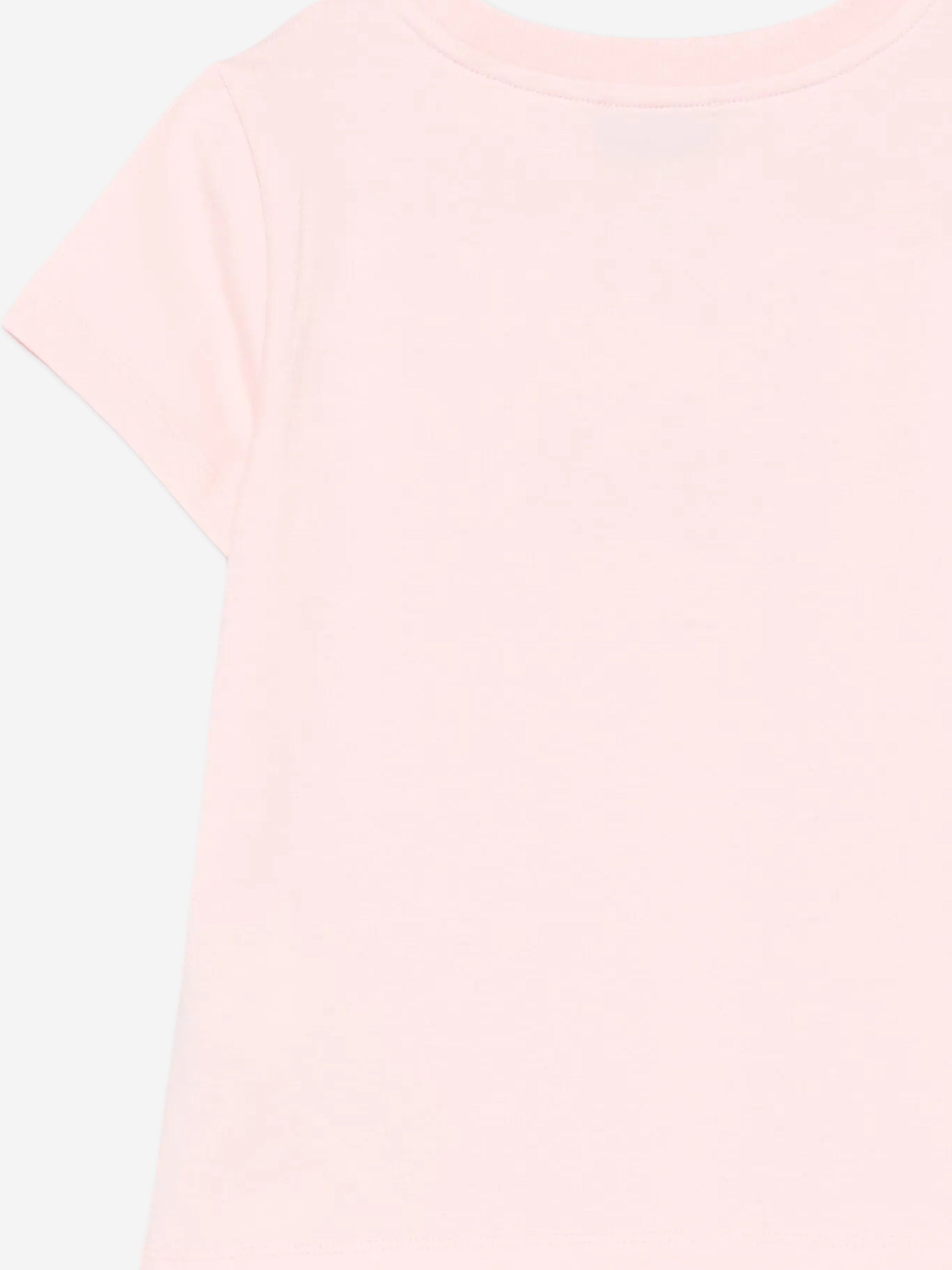 Moschino Girls Teddy Bear T-Shirt in Pink