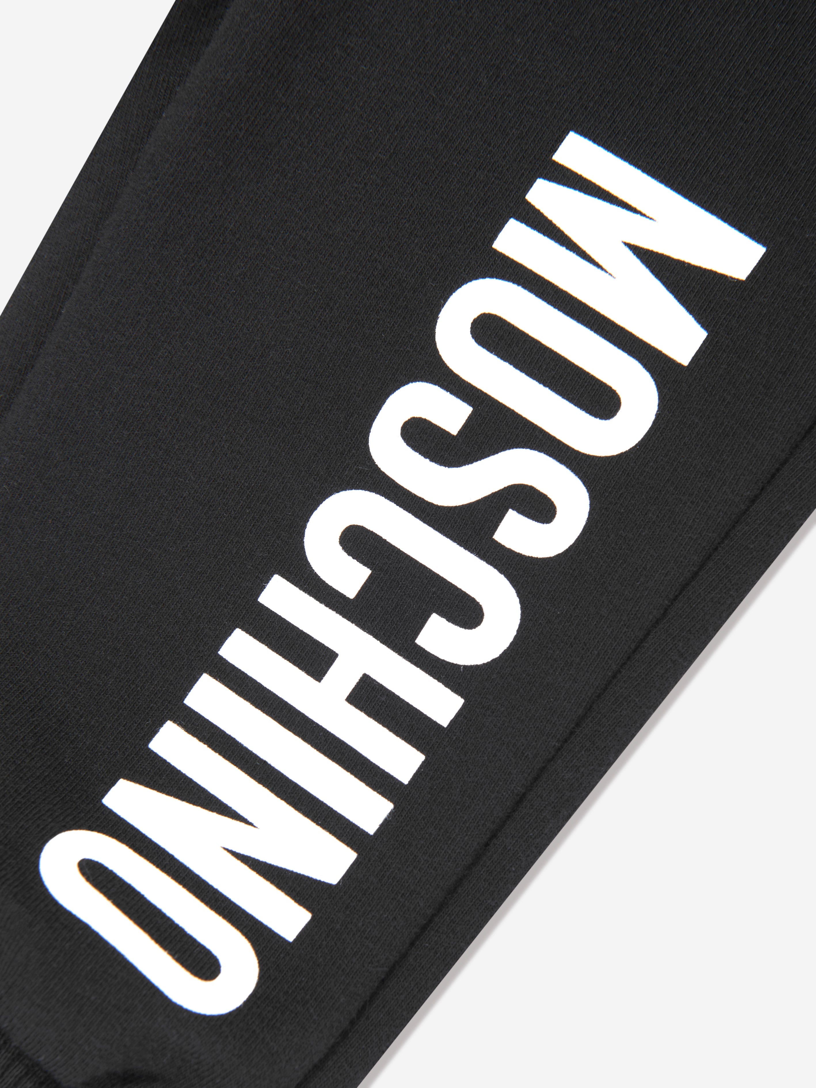 Moschino Baby Logo Joggers in Black