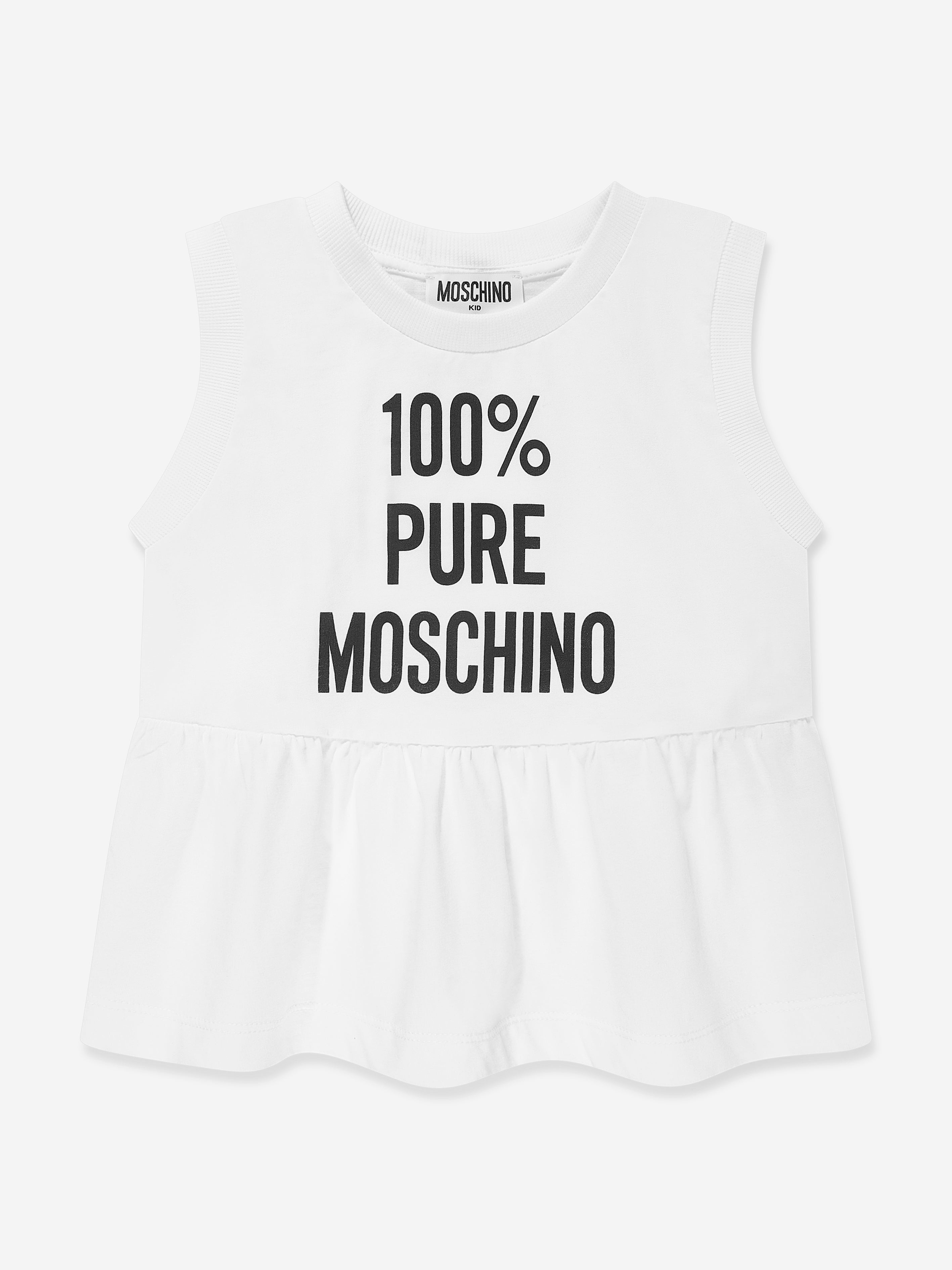 Moschino Girls Top And Shorts Set in Multicolour