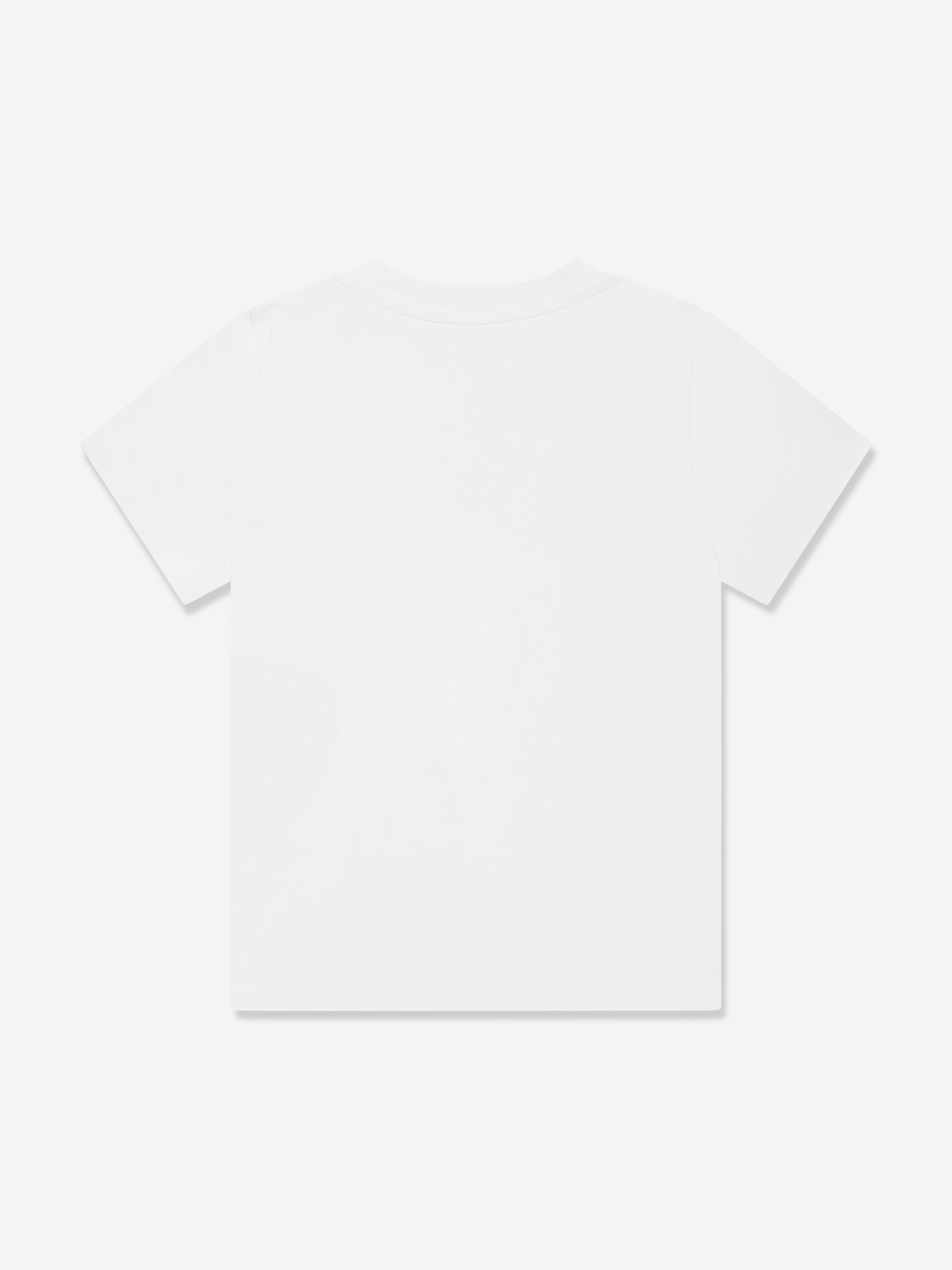 Moschino Kids Logo T-Shirt in White