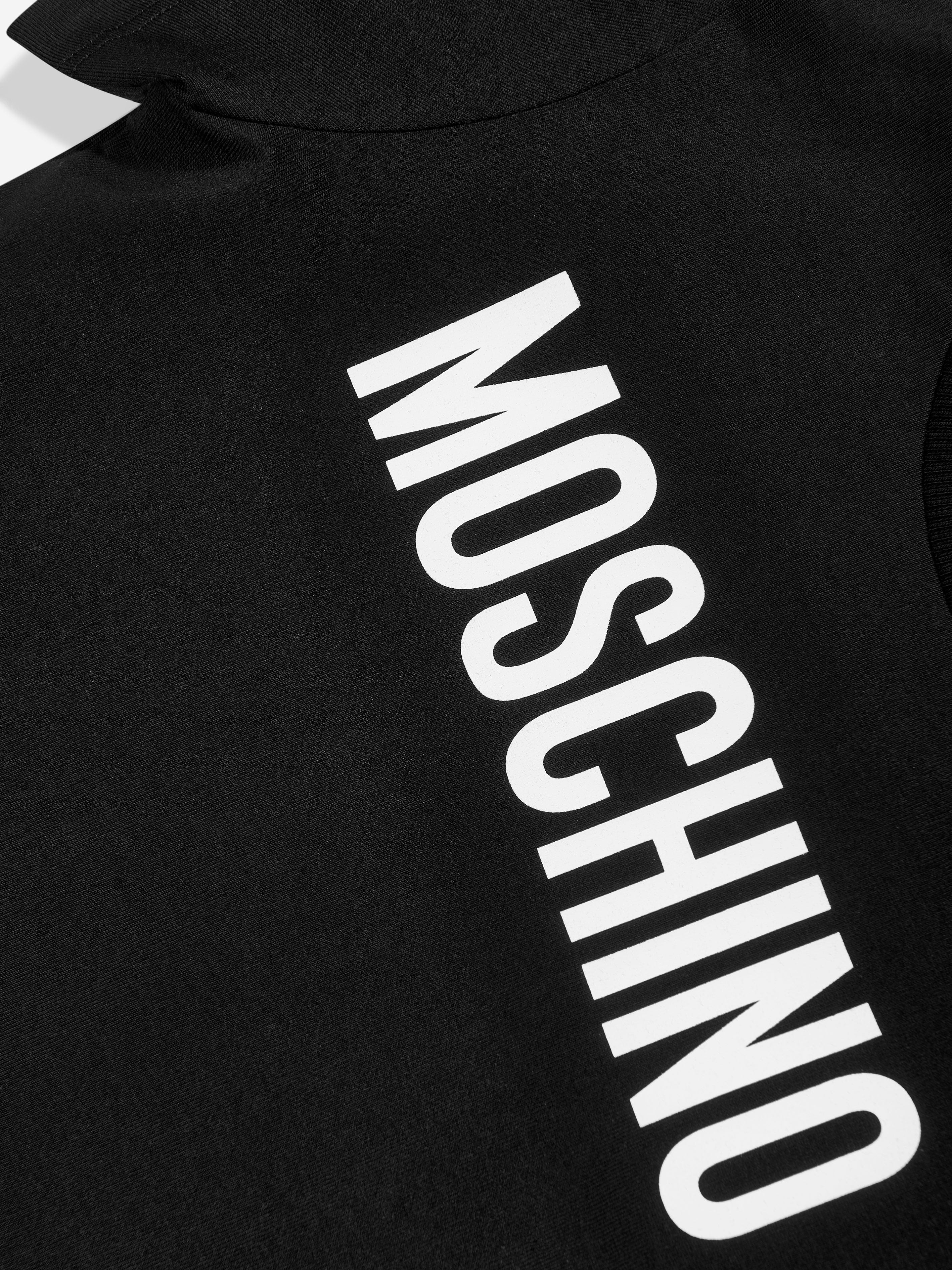 Moschino Kids Logo T-Shirt in Black