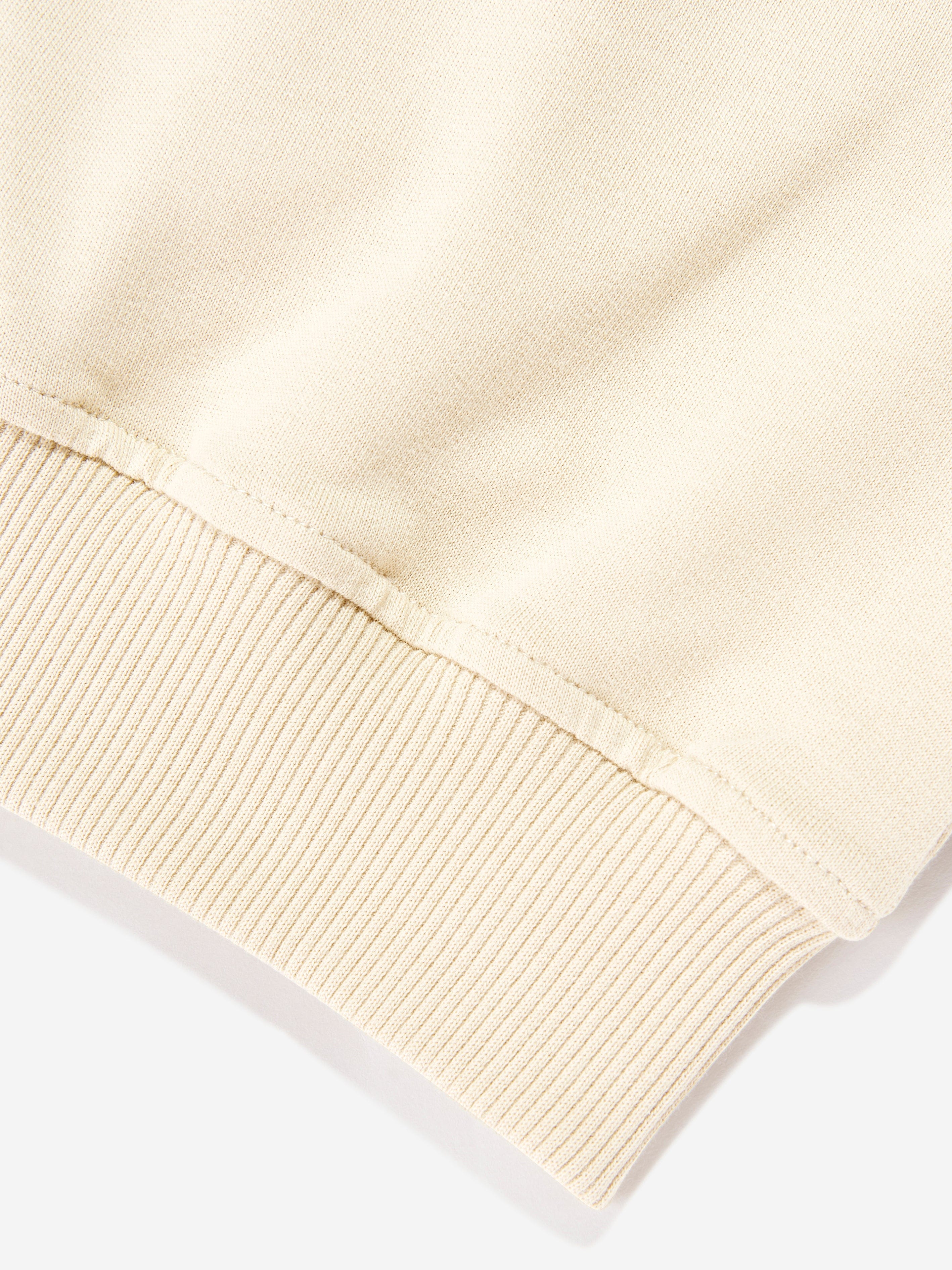 Moschino Kids Teddy Bear Logo Sweatshirt in Beige