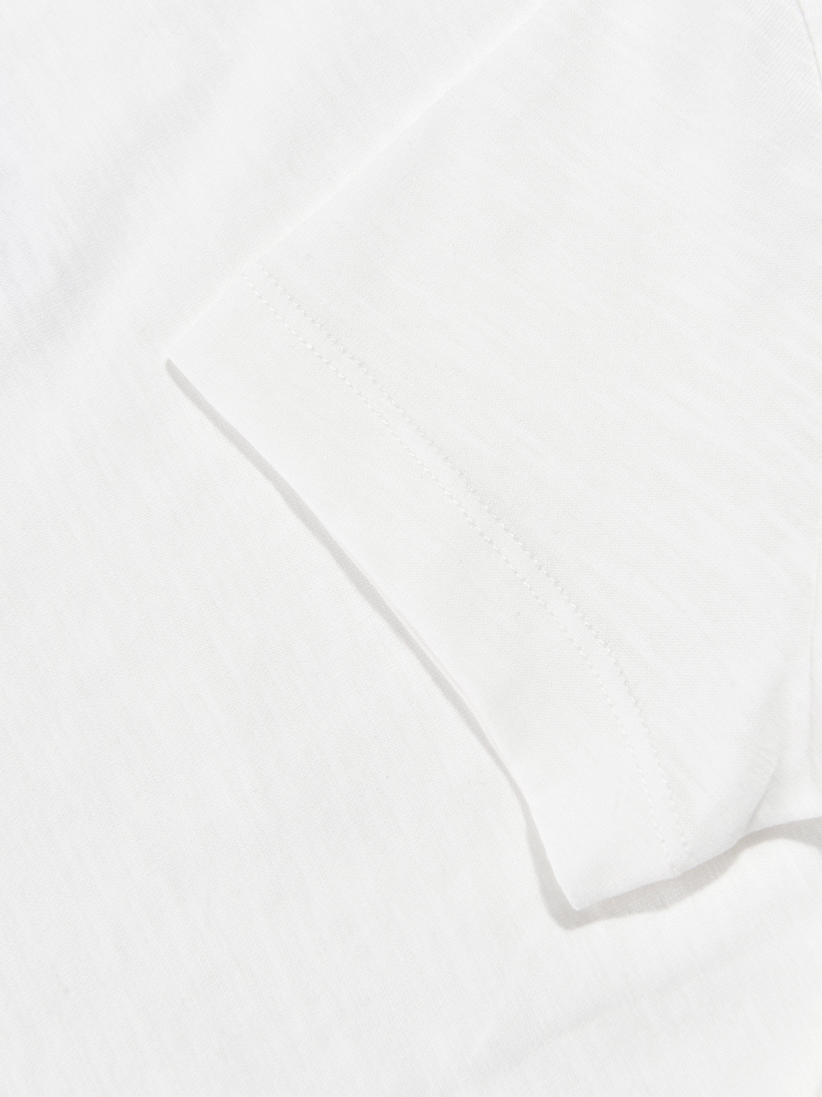 Moschino Kids Logo Stripe T-Shirt in Ivory