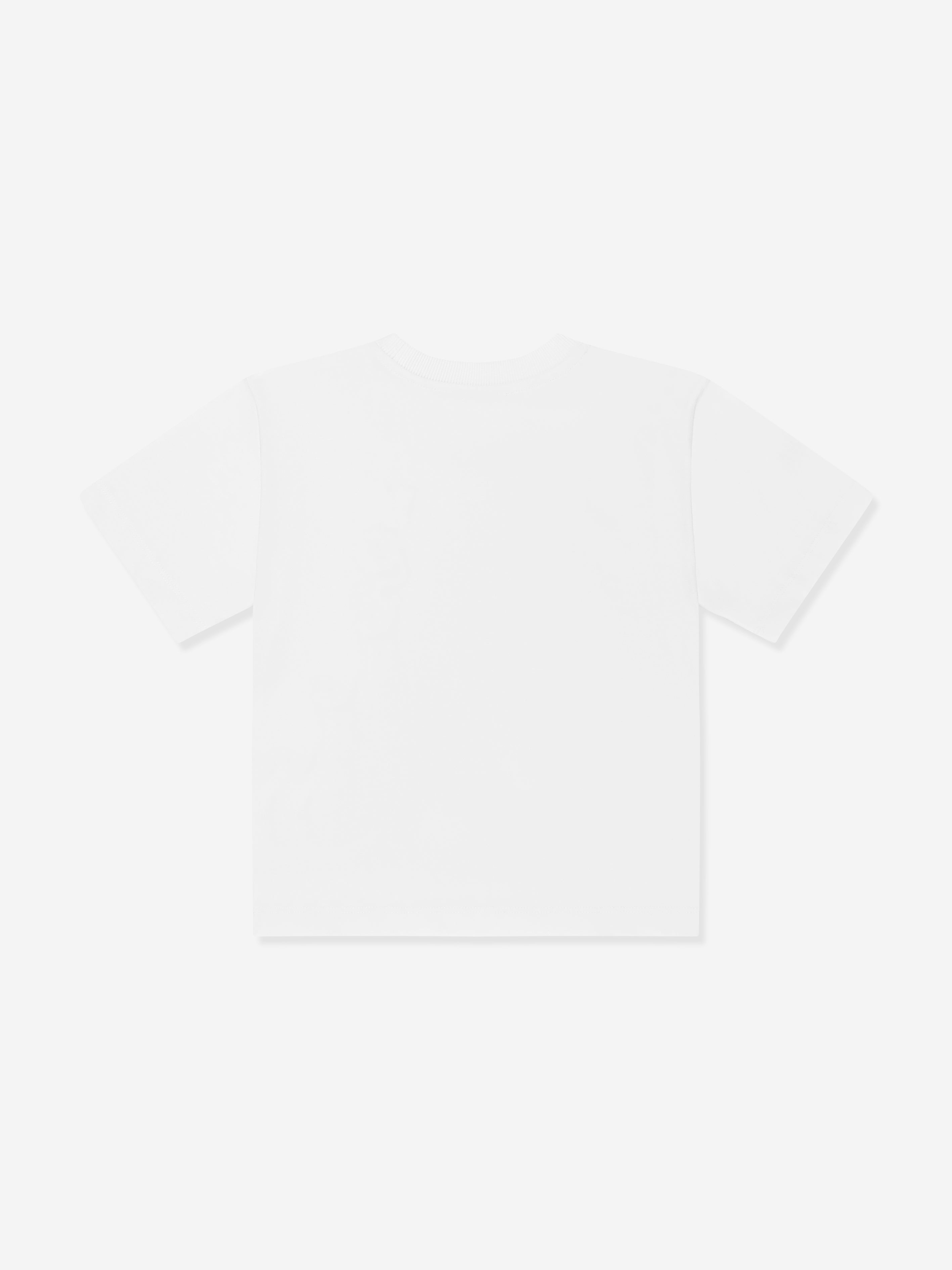 Moschino Kids Logo Print T-Shirt in White