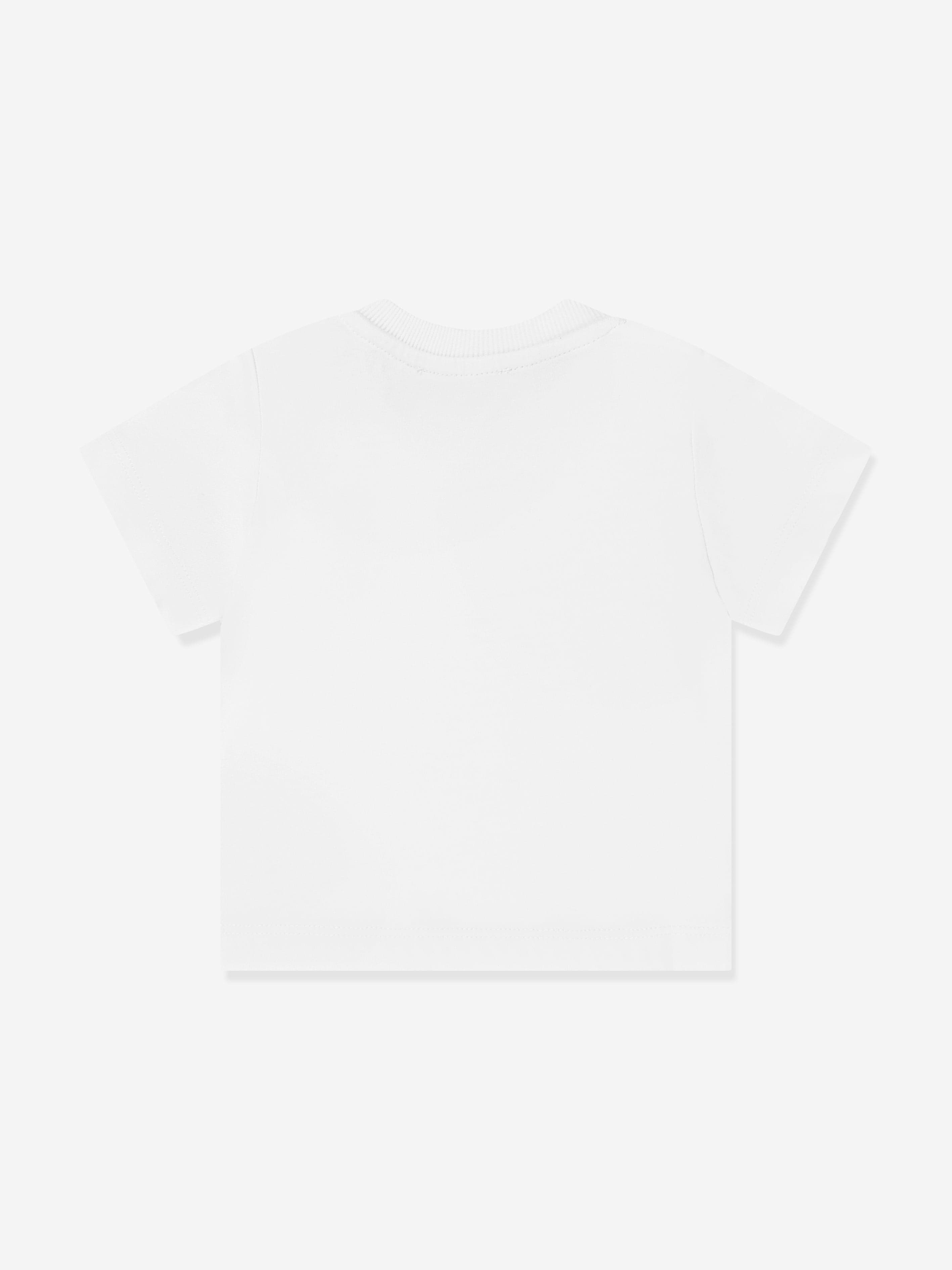 Moschino Baby Bear Logo T-Shirt in White