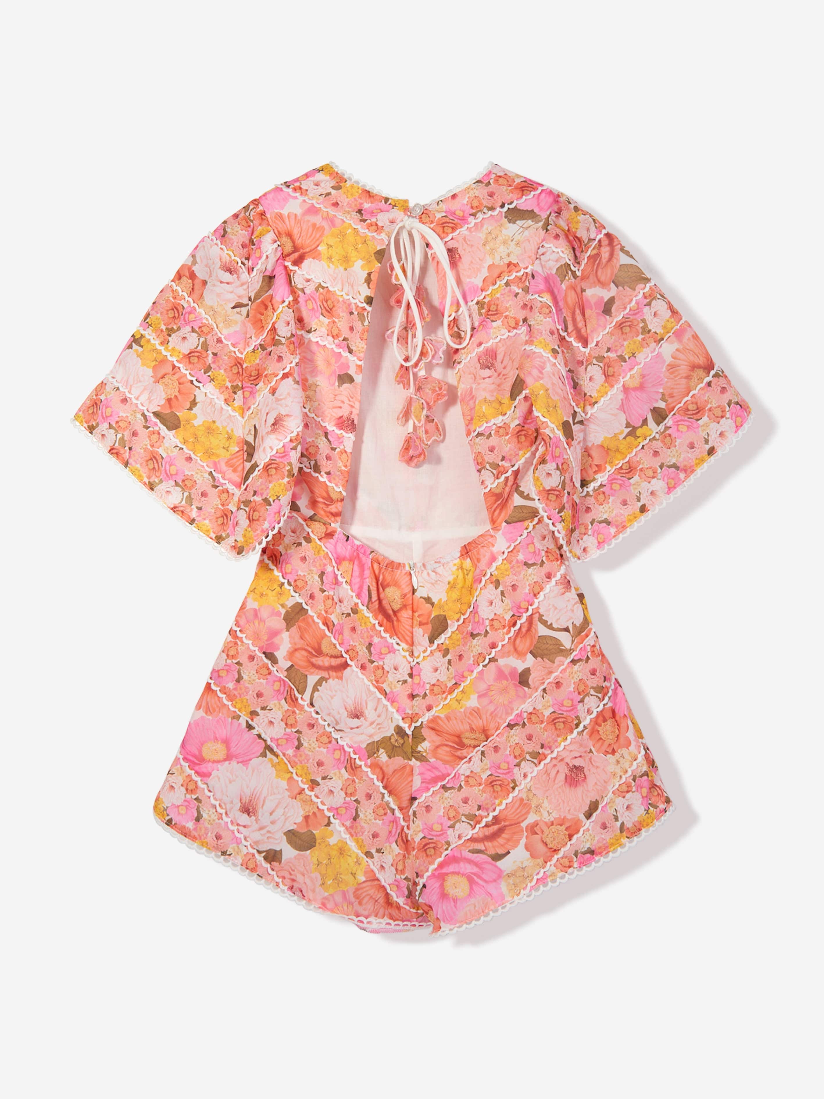 Marlo Girls Blossom Playsuit in Multicolour