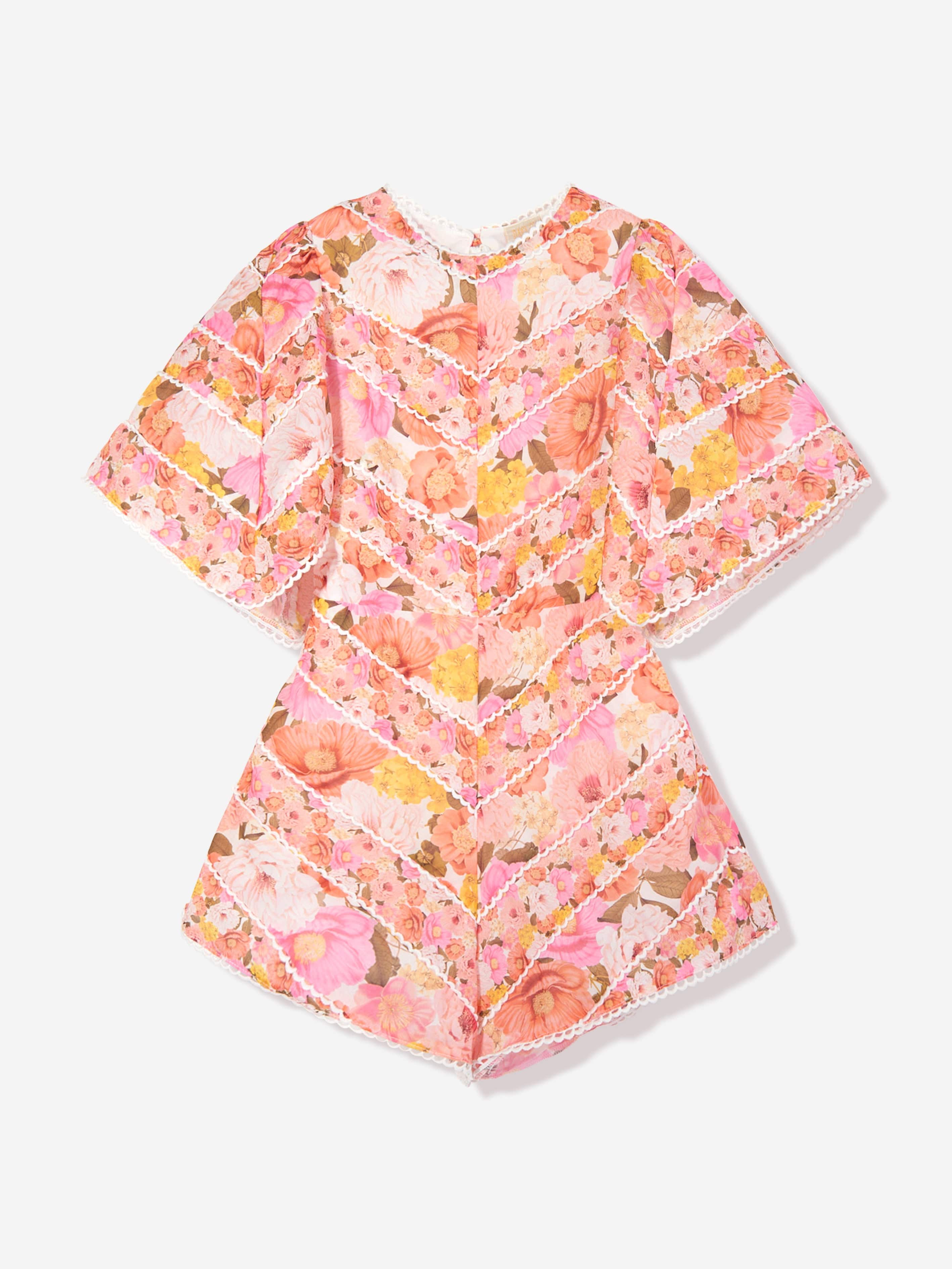 Marlo Girls Blossom Playsuit in Multicolour