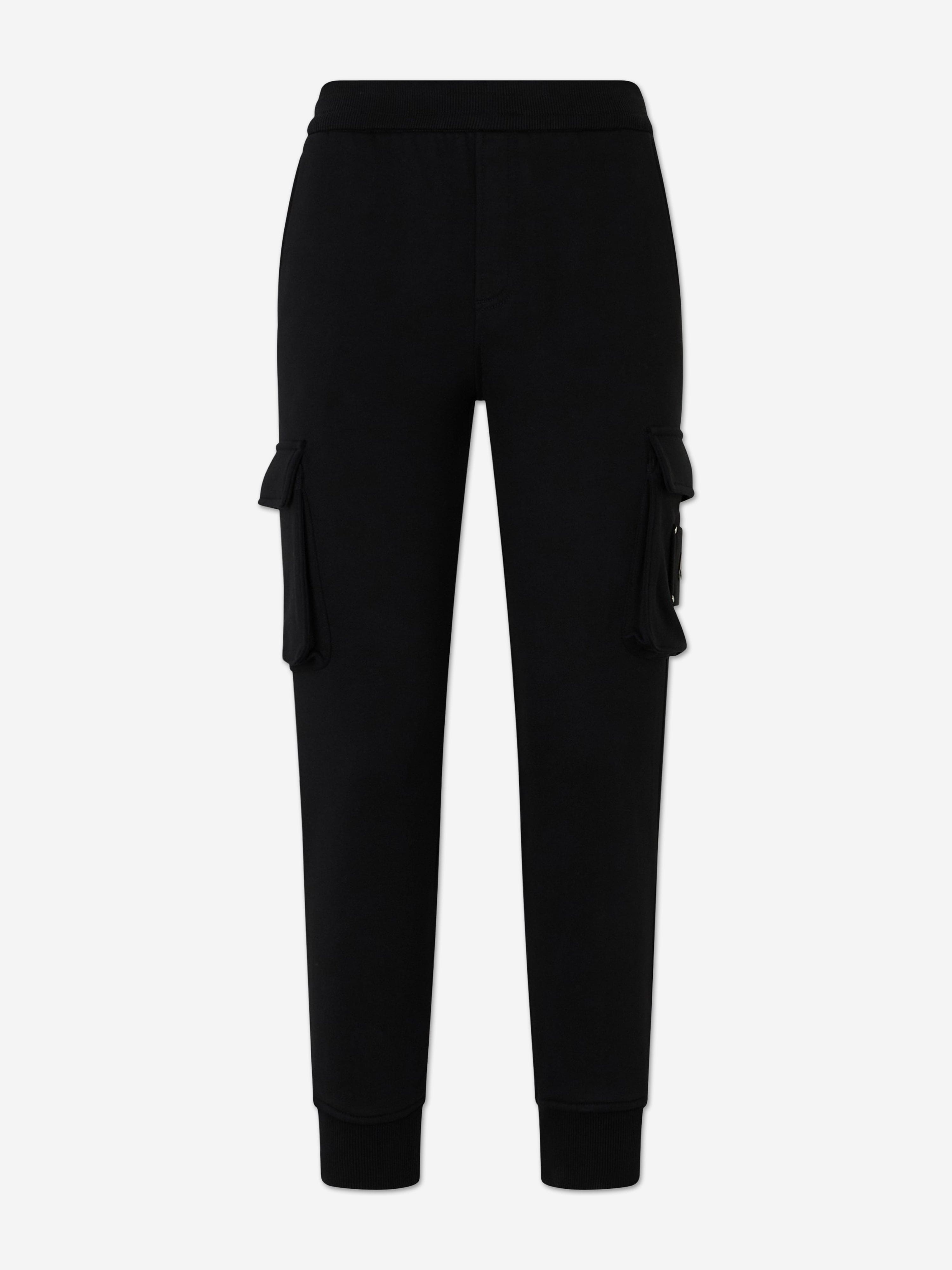 Moose Knuckles Kids Hartsfield Cargo Pants in Black