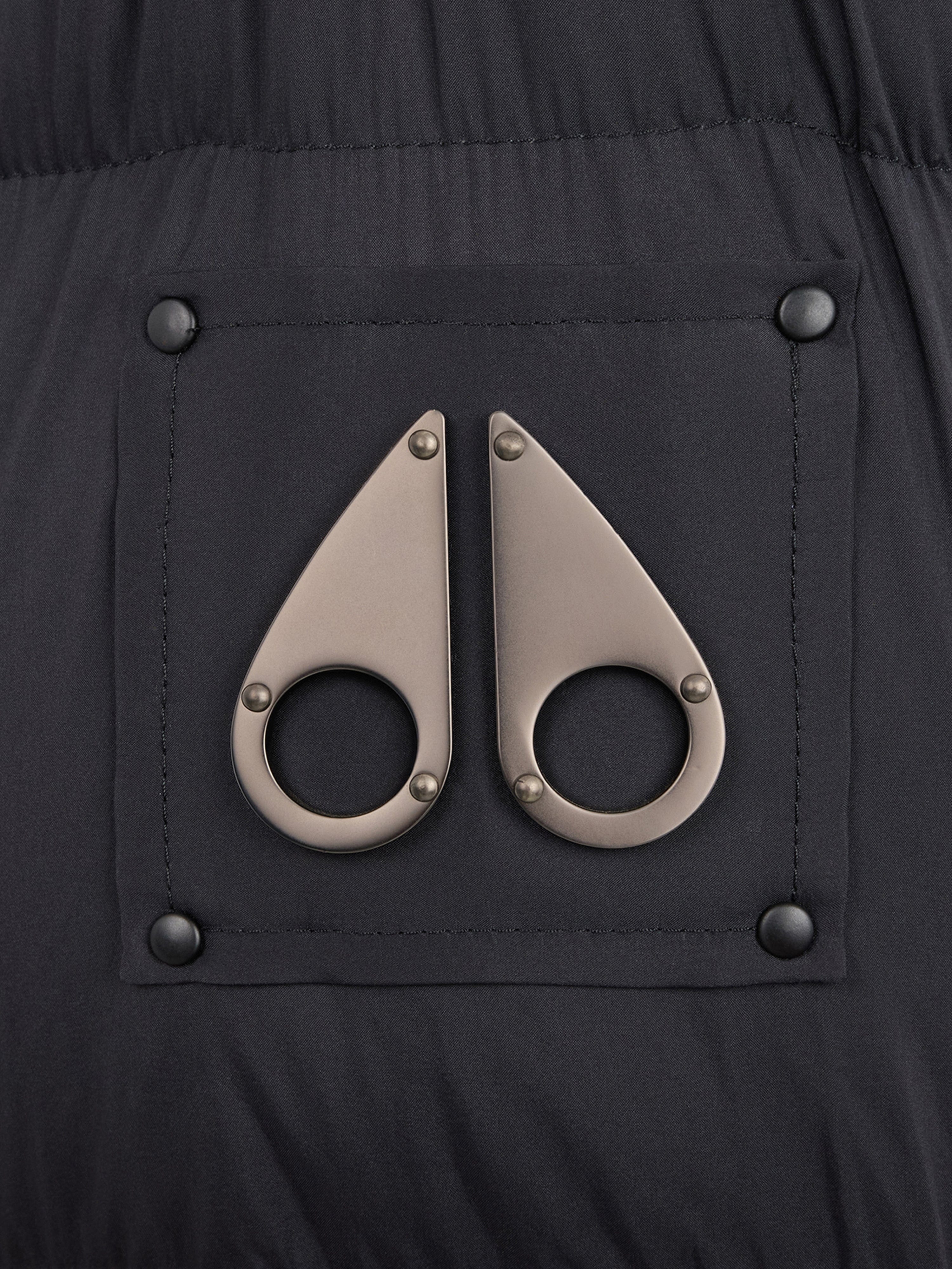 Moose Knuckles Kids Everest 3Q Down Puffer Jacket in Black