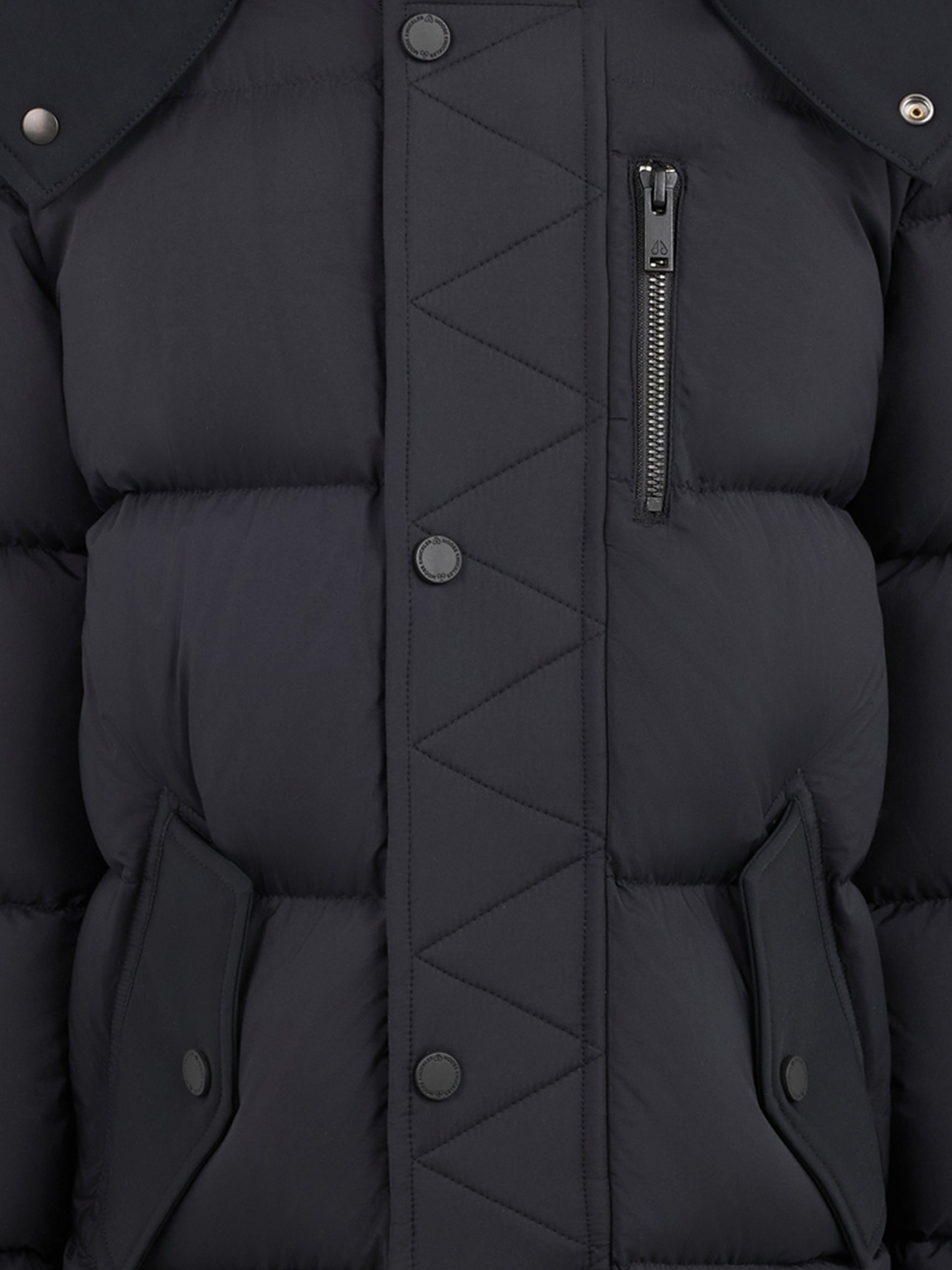 Moose Knuckles Kids Everest 3Q Down Puffer Jacket in Black