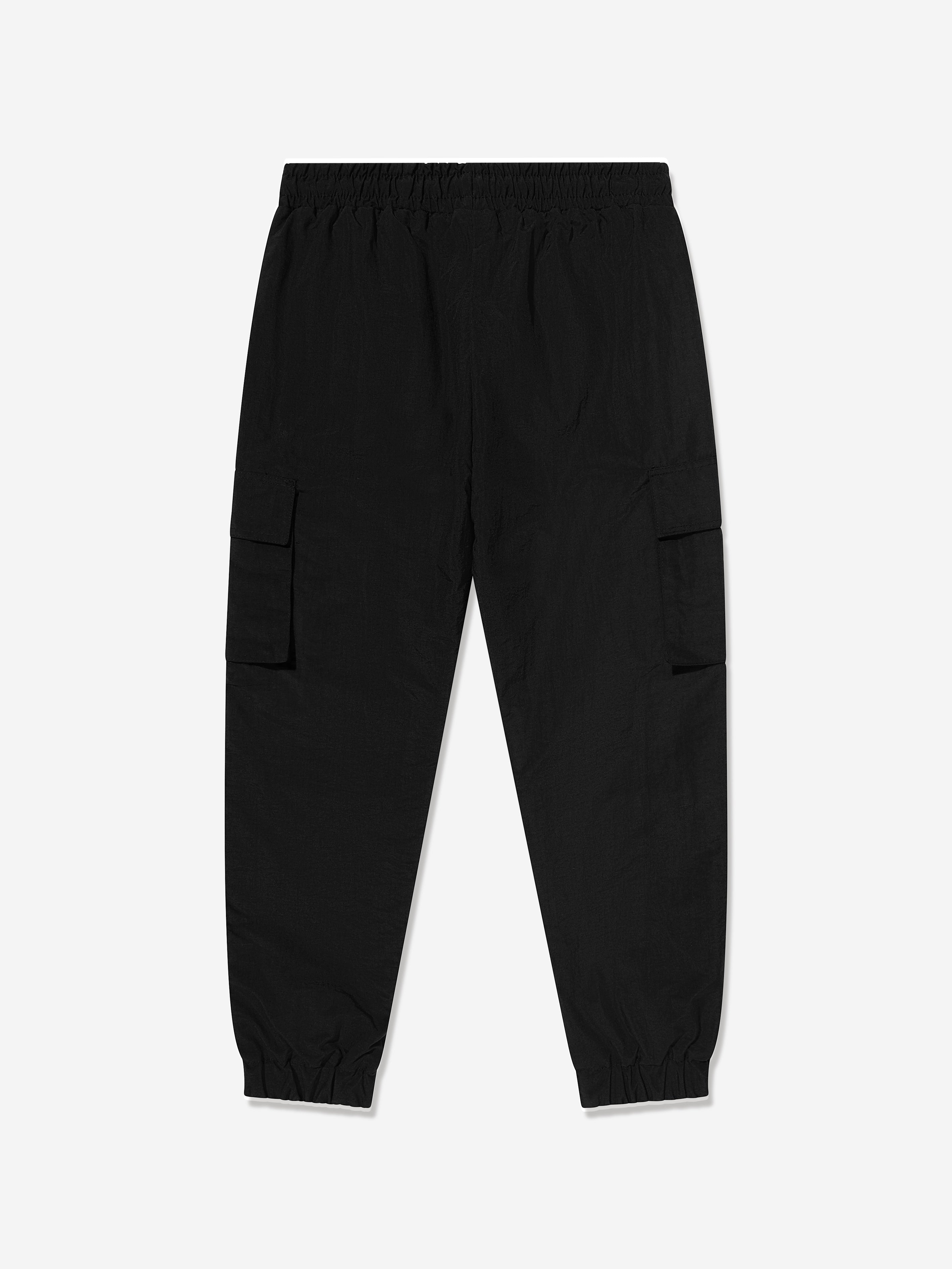 MSGM Boys Cargo Pants in Black