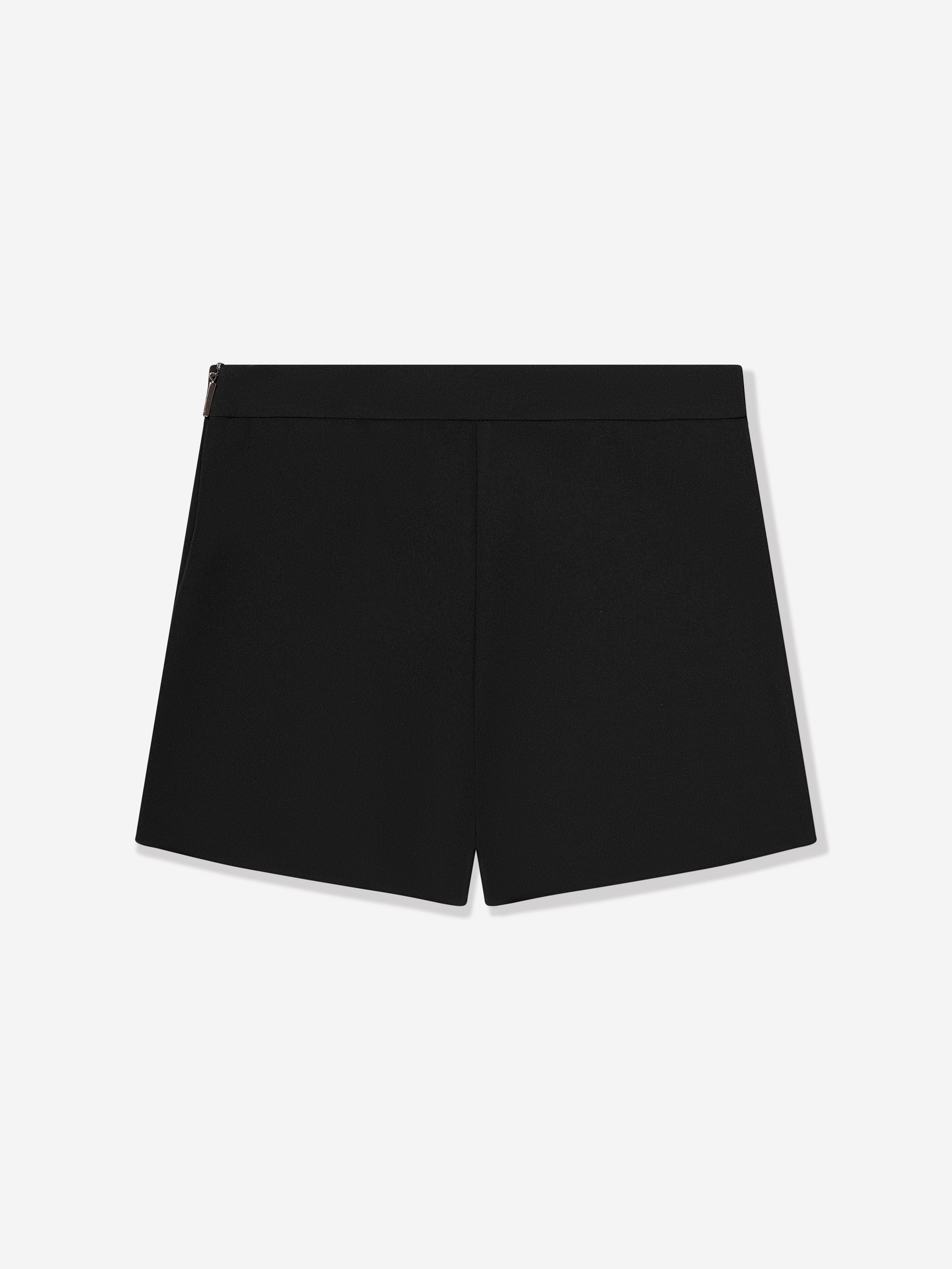 MSGM Girls Tech Fabric Skort in Black