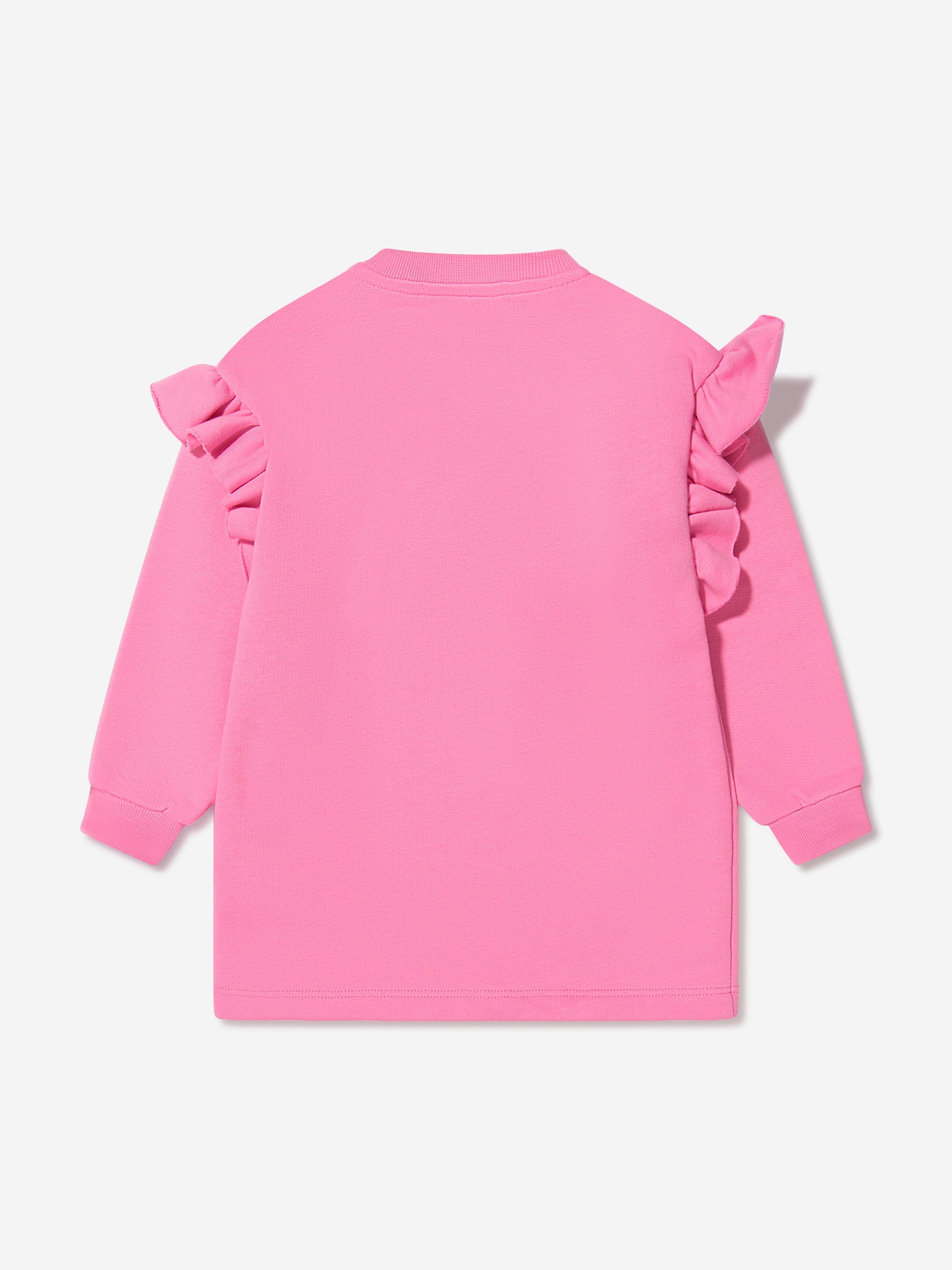 MSGM Baby Girls Heart Logo Sweater Dress