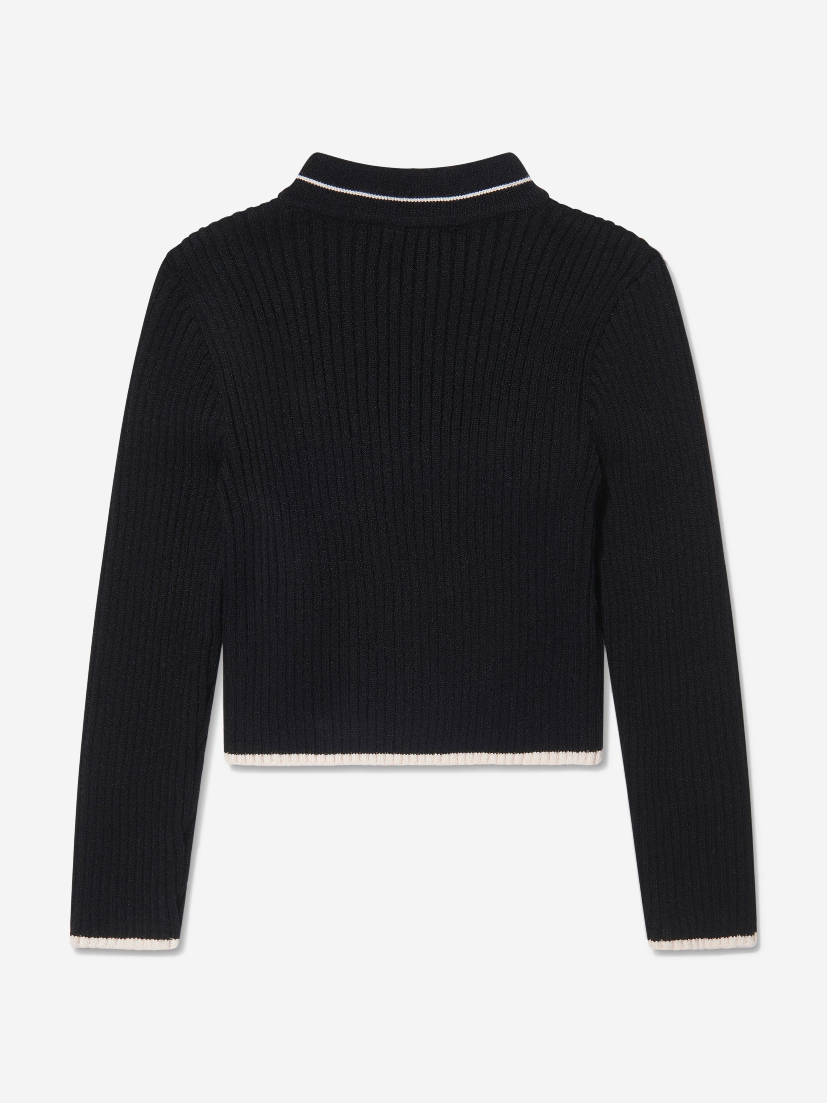 MSGM Girls Wool Knitted Turtleneck Jumper