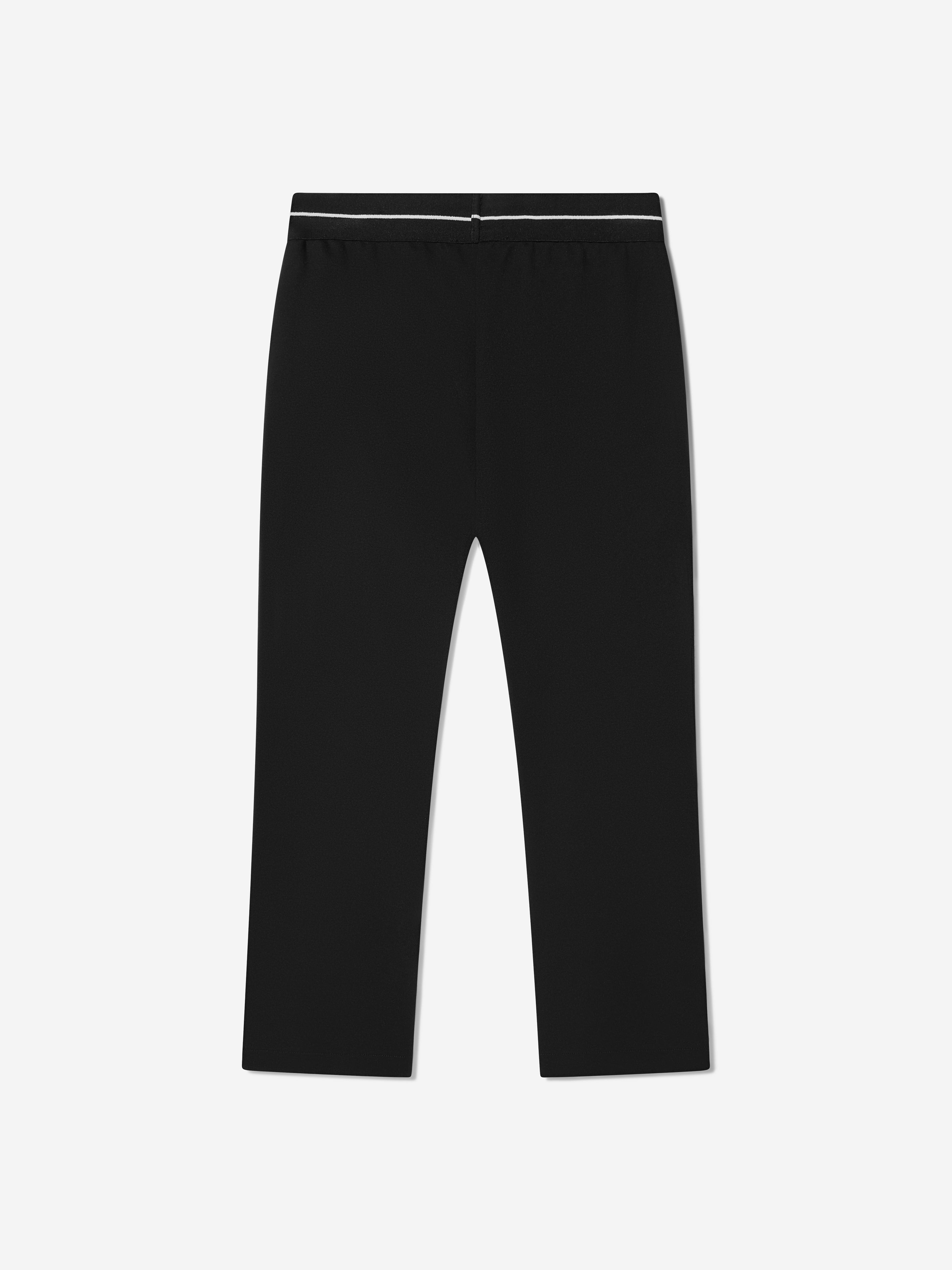 MSGM Girls Punto Milano Logo Trousers