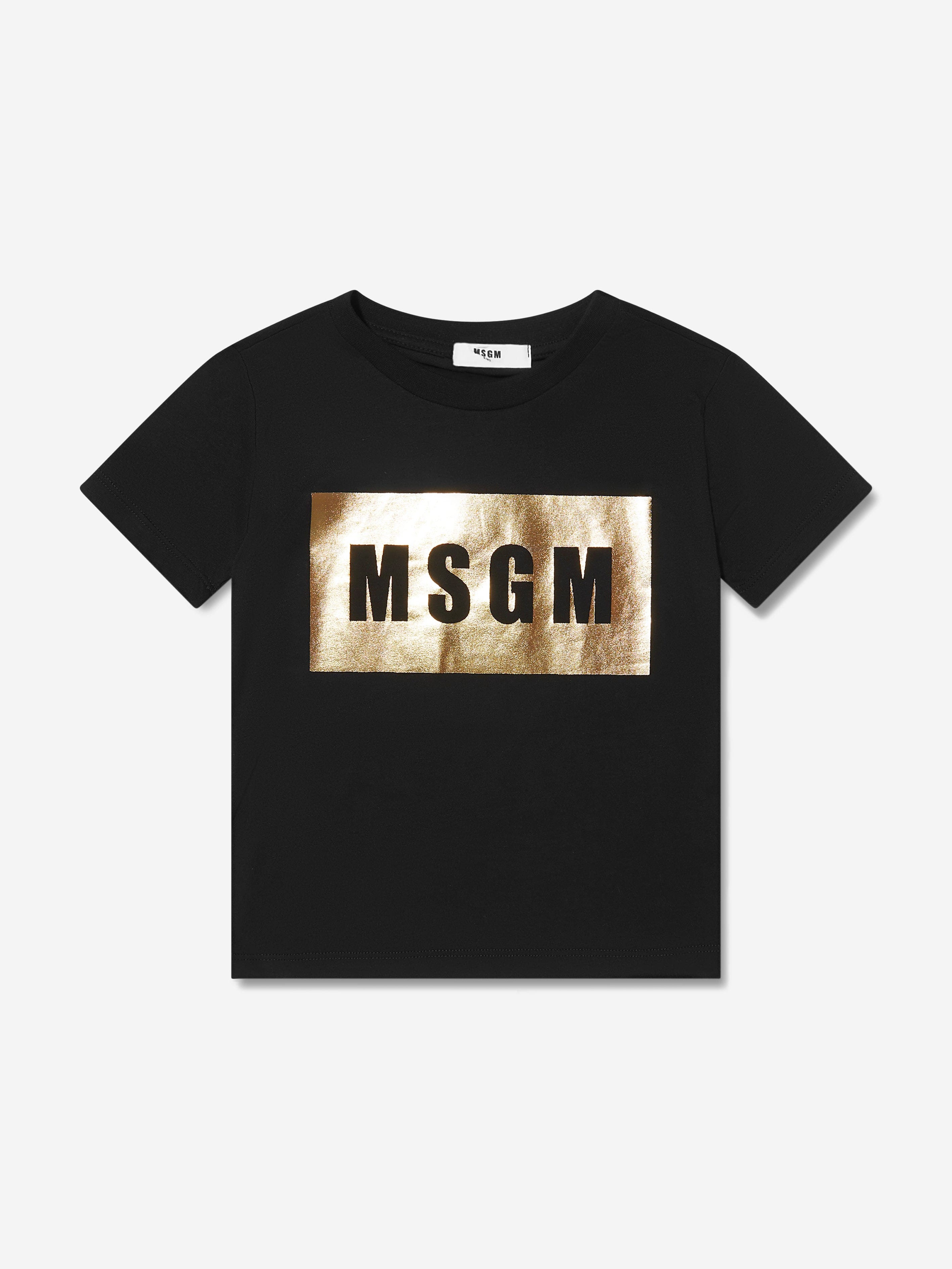 MSGM Kids Logo Print T-Shirt