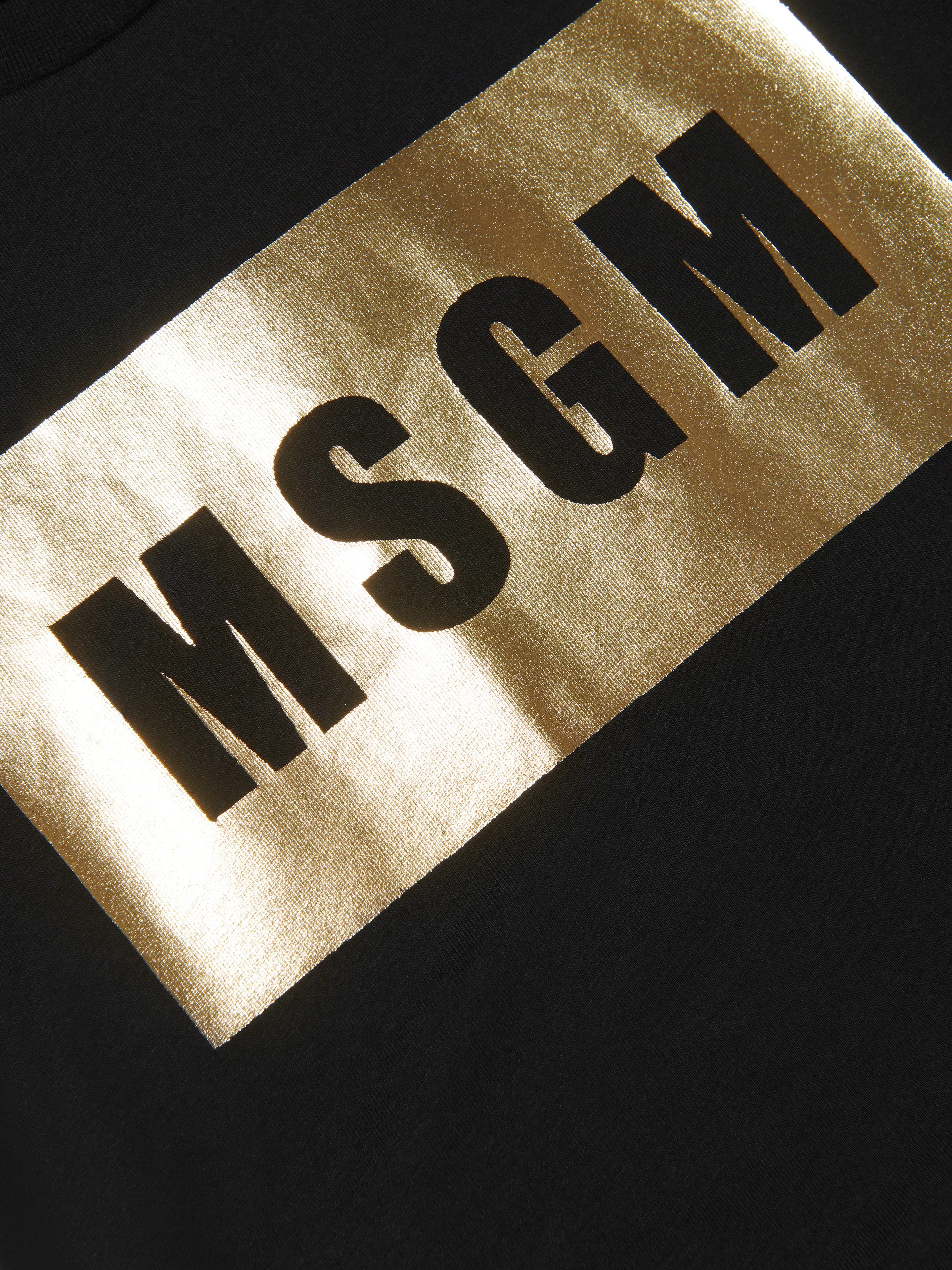 MSGM Kids Logo Print T-Shirt