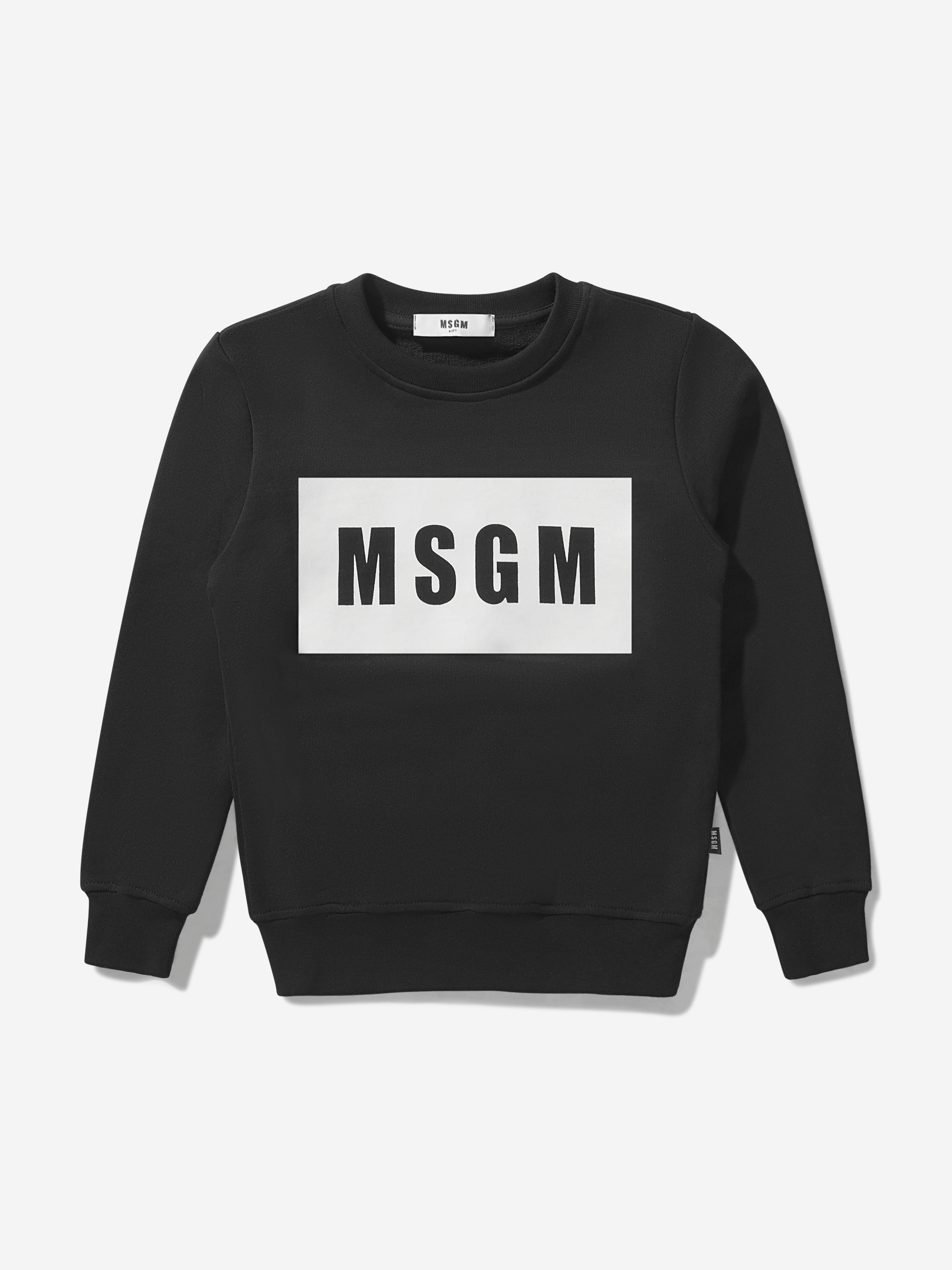 MSGM Unisex Cotton Logo Sweatshirt