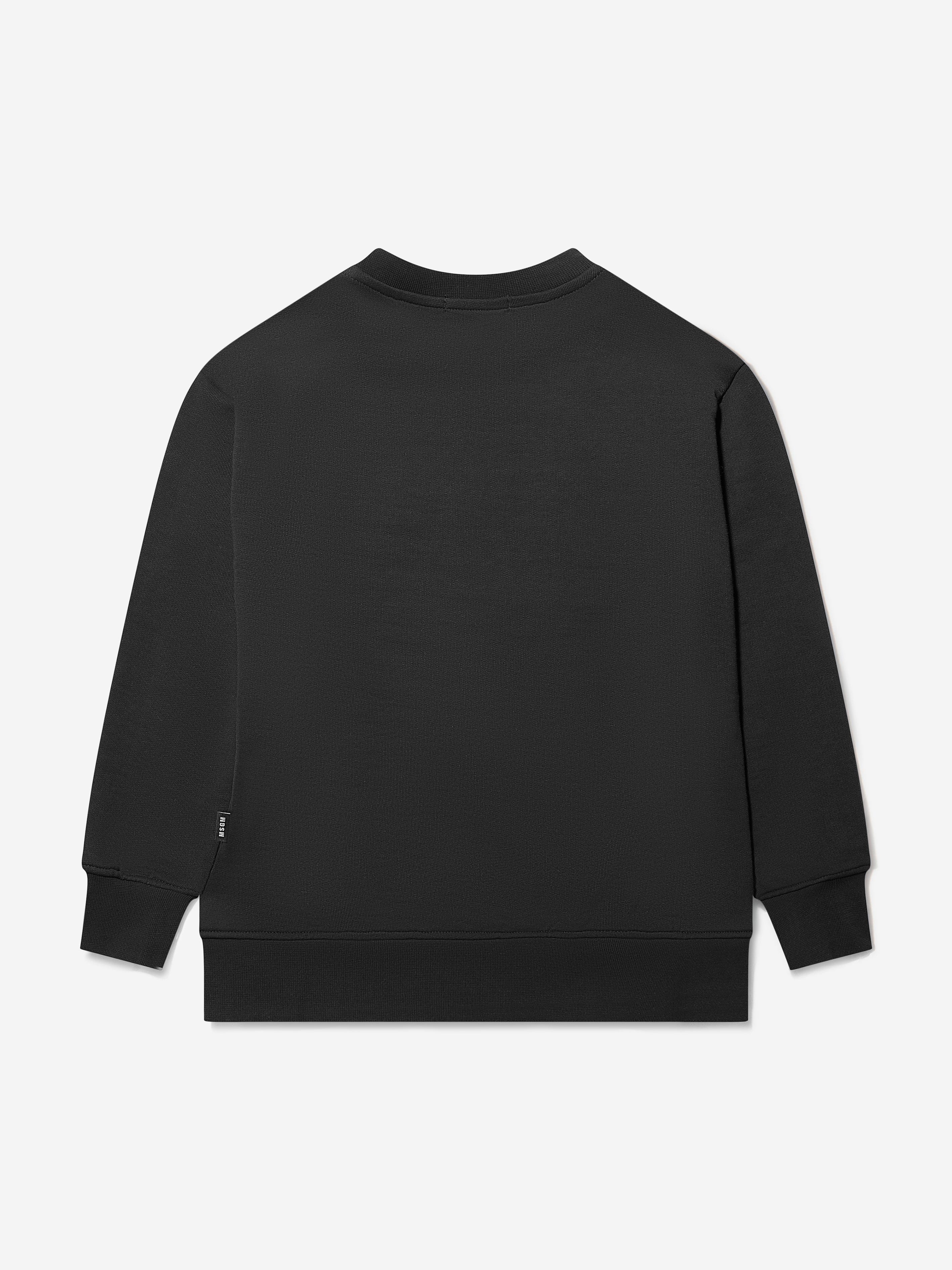 MSGM Unisex Cotton Logo Sweatshirt