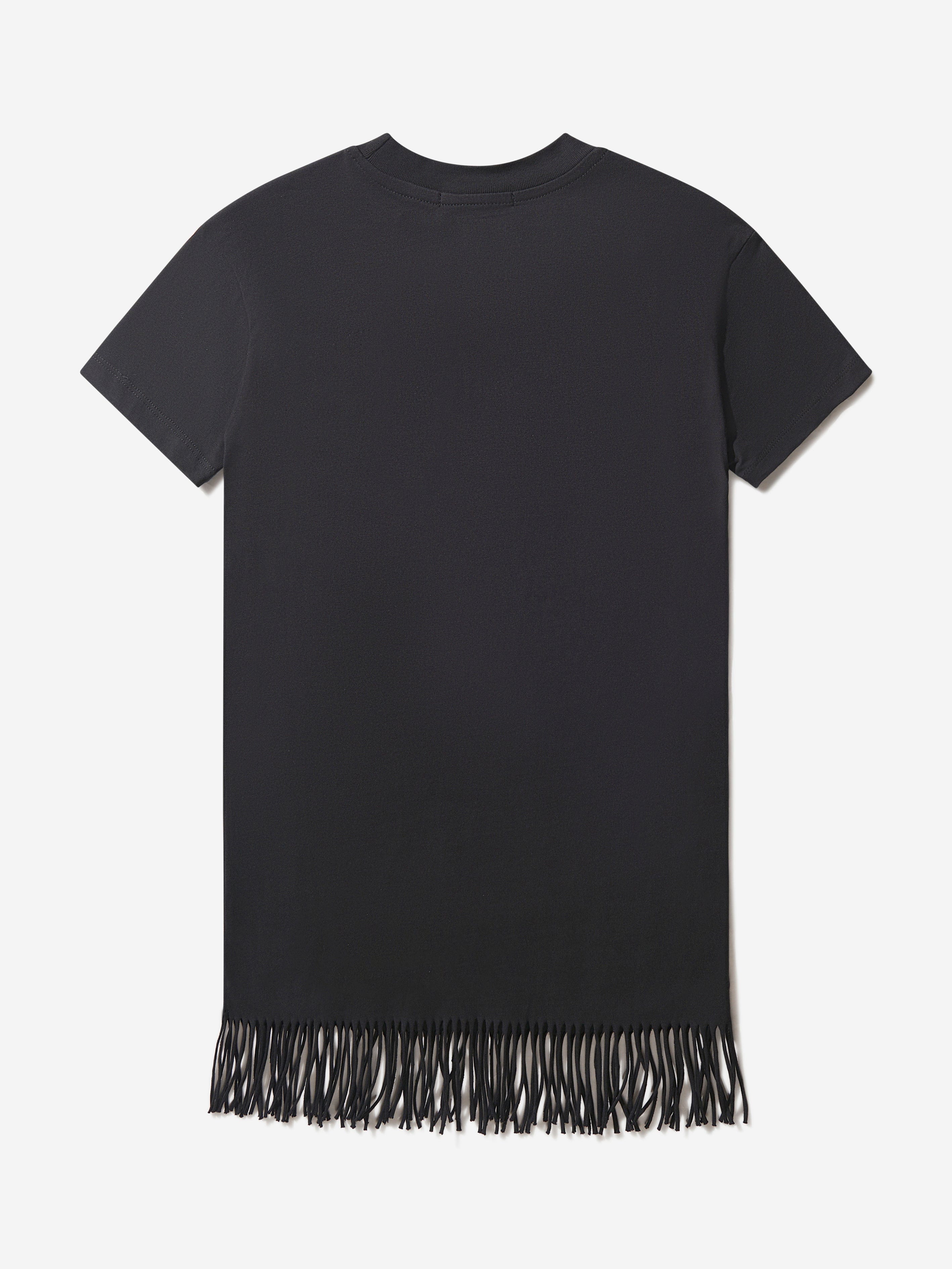 MSGM Girls Cotton Jersey Logo Dress