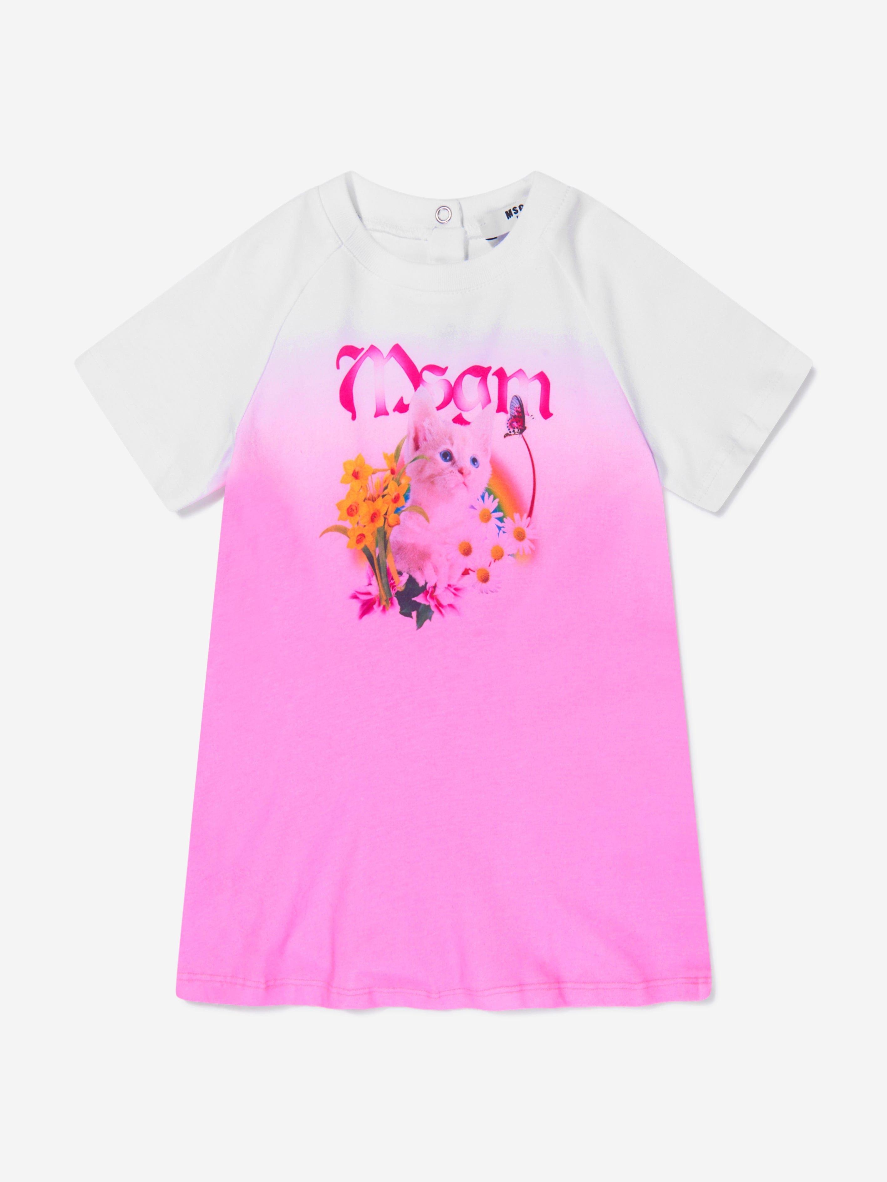 MSGM Baby Girls Cotton Jersey Dress