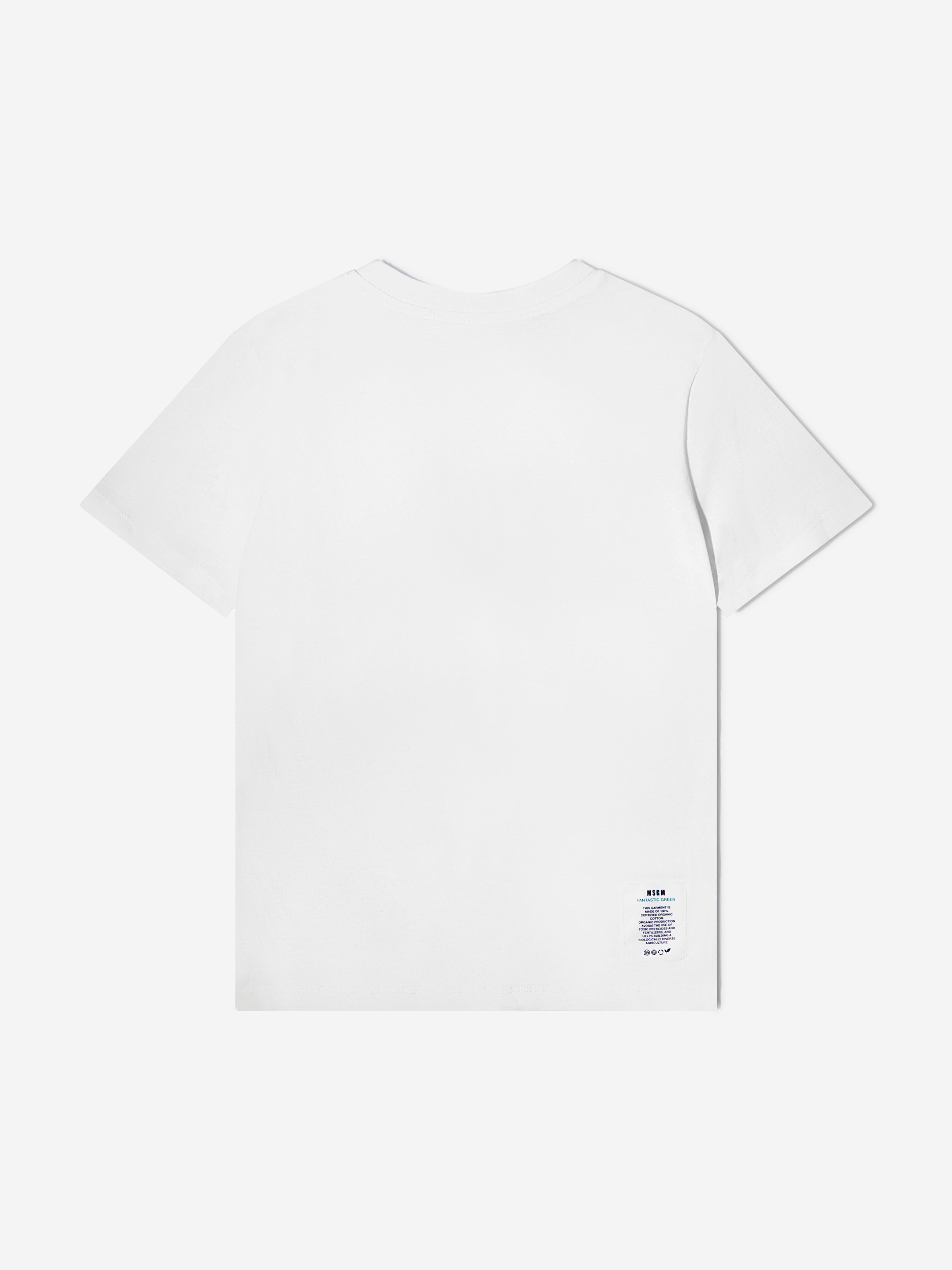 MSGM Unisex Organic Cotton Jersey T-Shirt