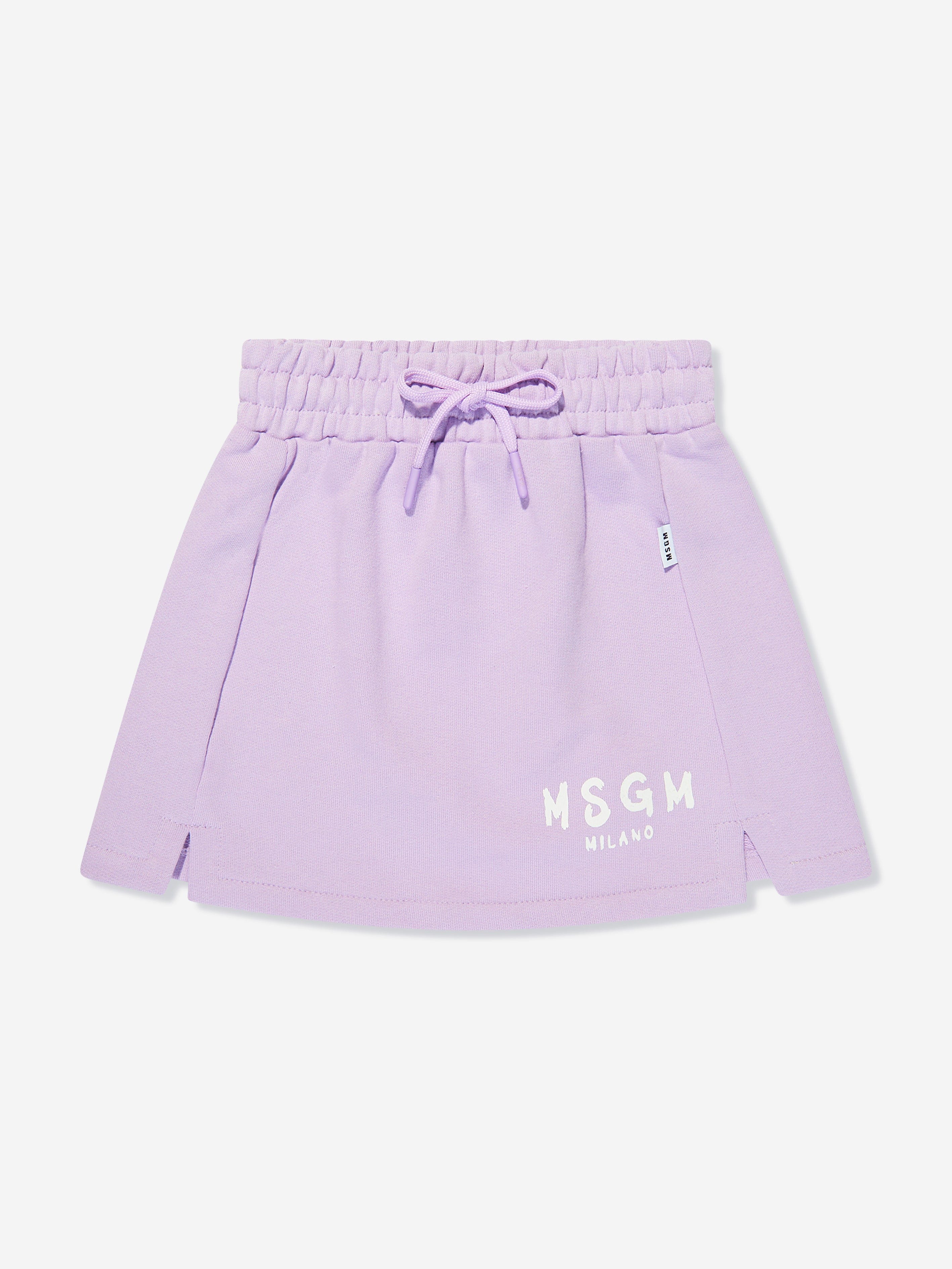 MSGM Girls Fleece Skirt in Lilac