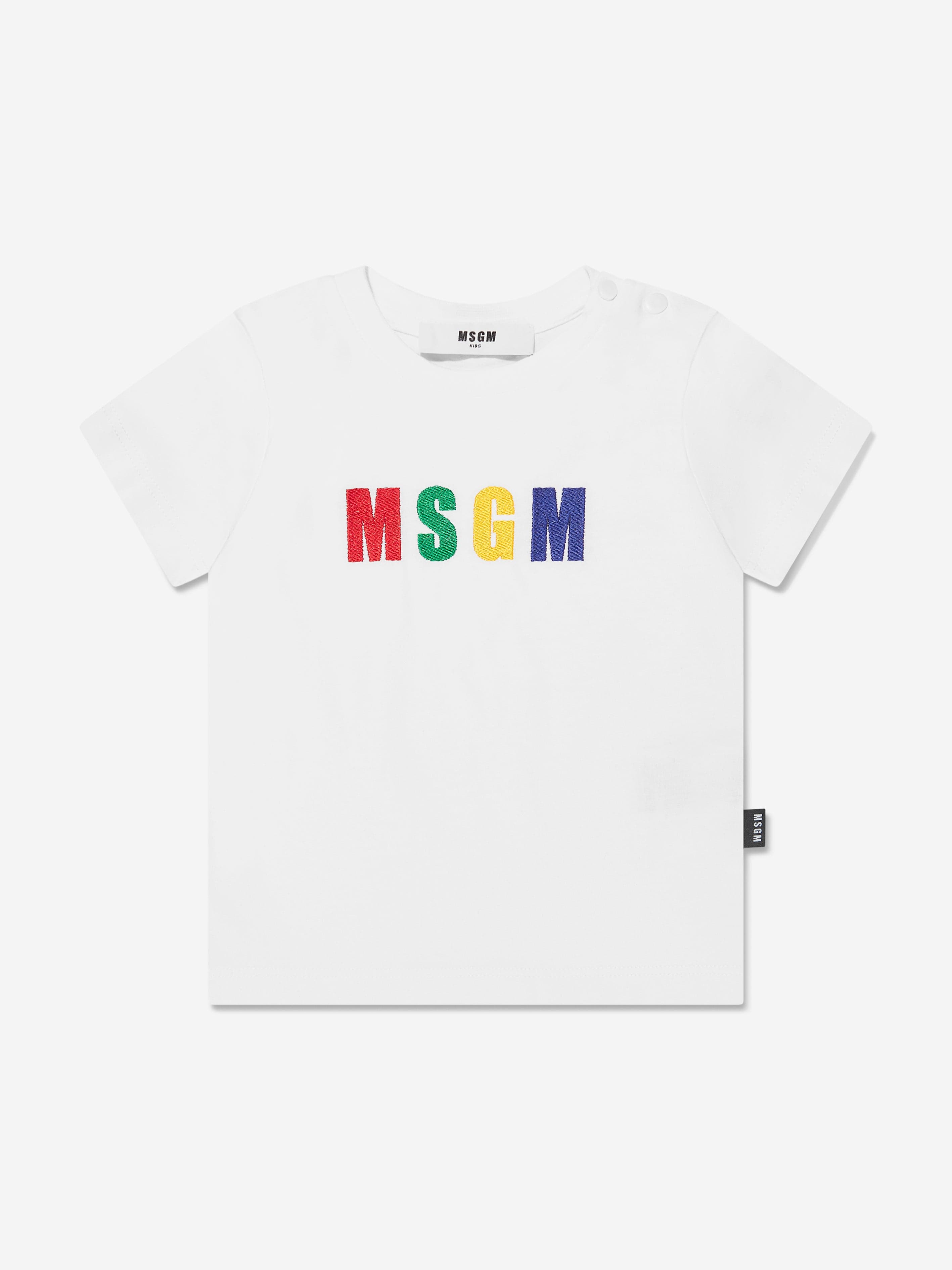 MSGM Baby T-Shirt And Shorts Set in Black