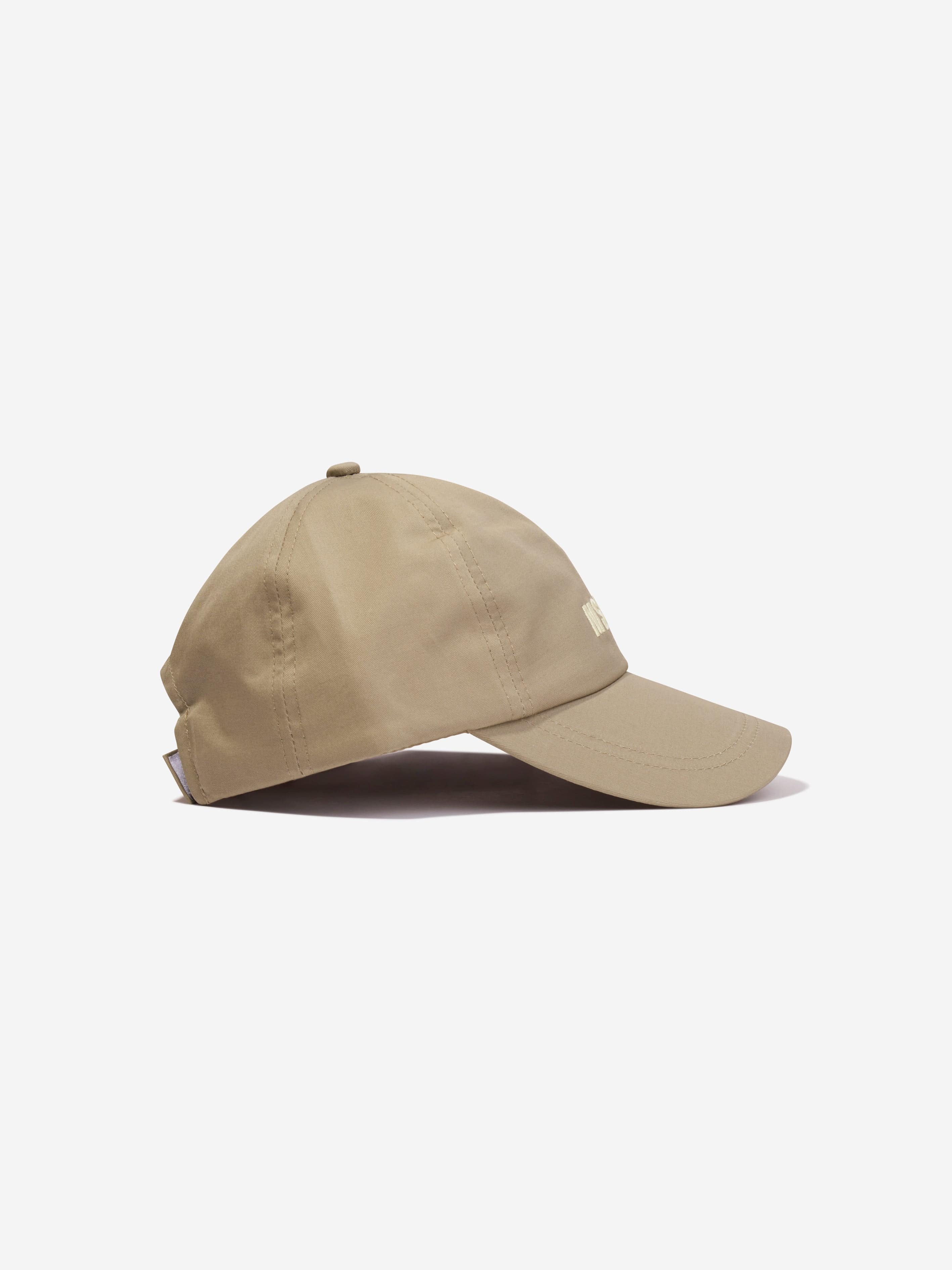 MSGM Kids Logo Cap in Beige