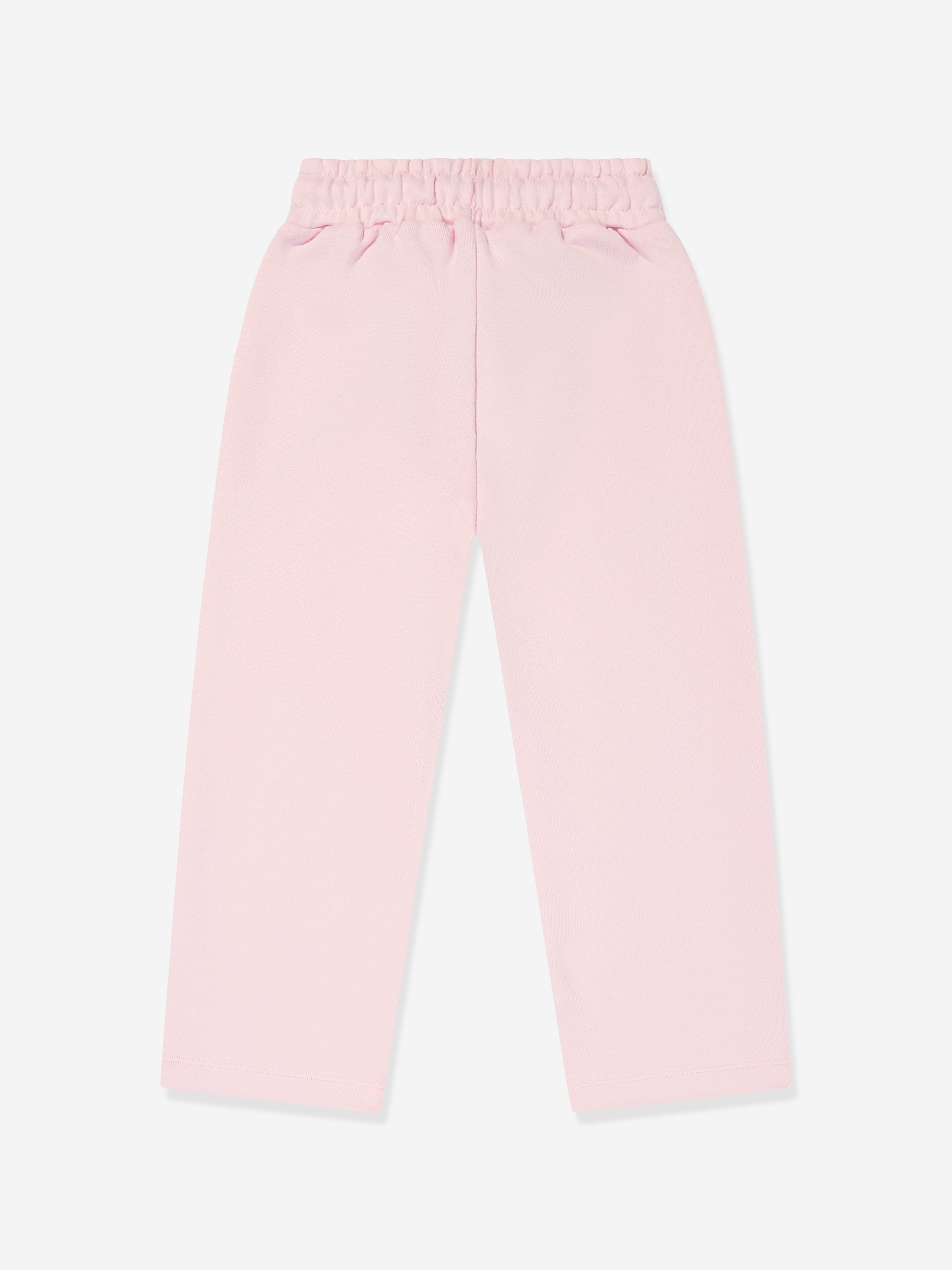 MSGM Girls Fleece Joggers in Pink