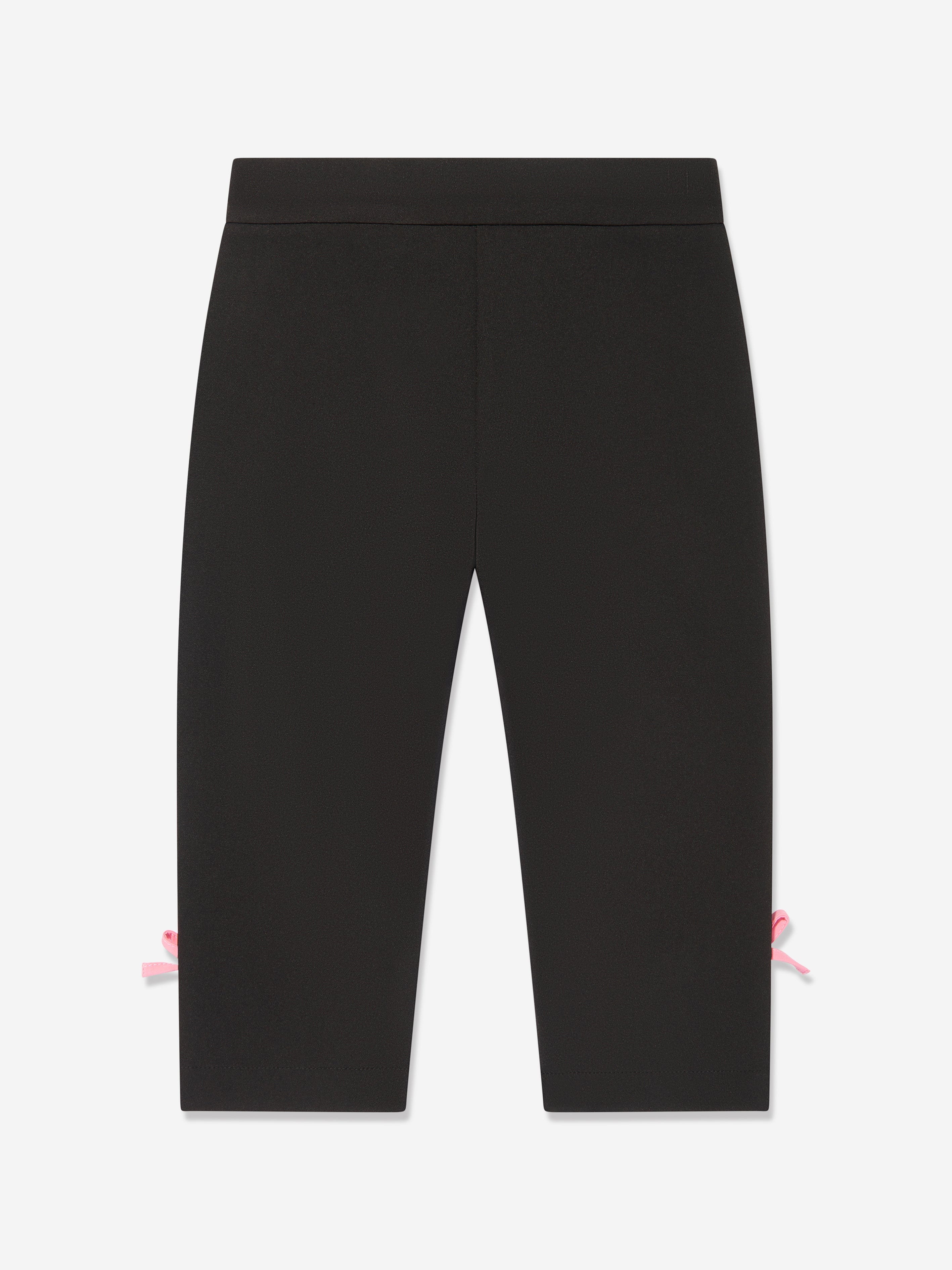 MSGM Girls Technical Pants in Black